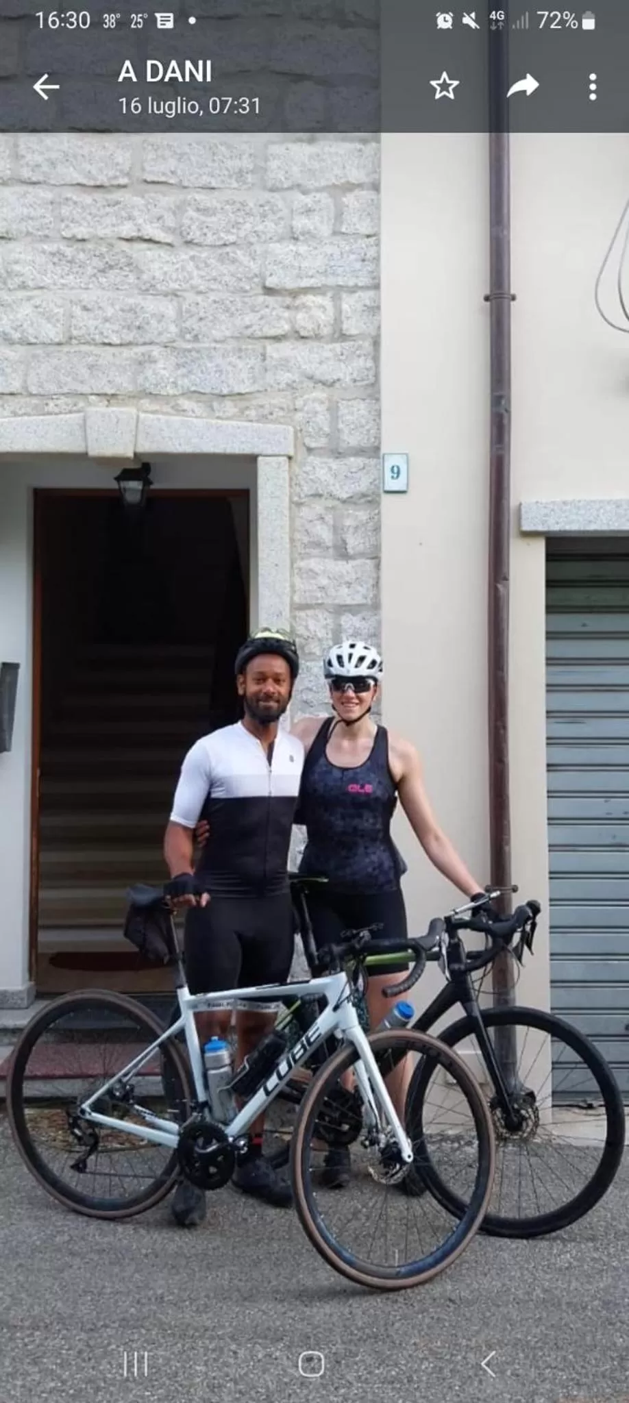 Biking in B&B La Dolce Sosta