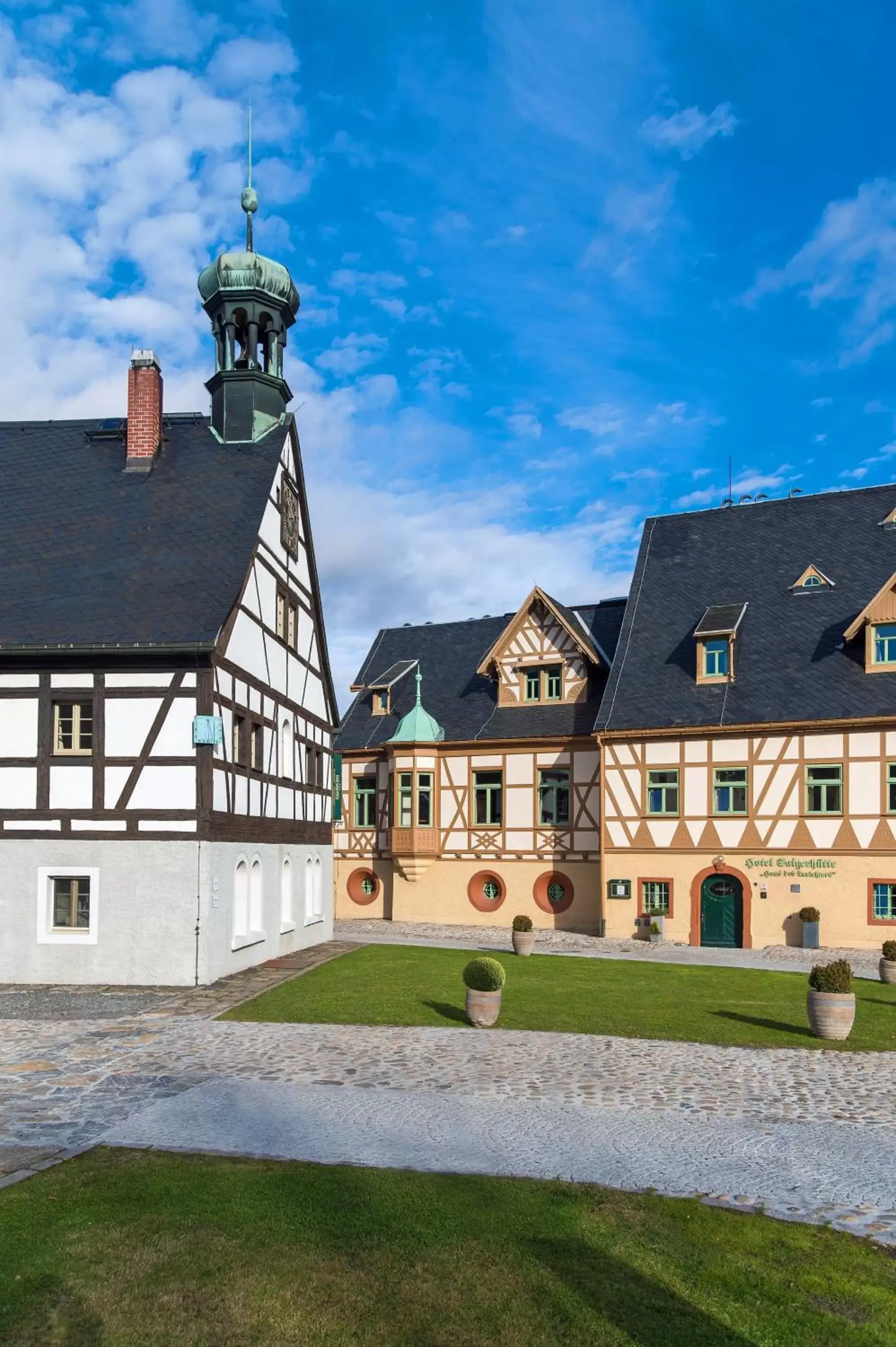 Landmark view, Property Building in Hotel Saigerhütte