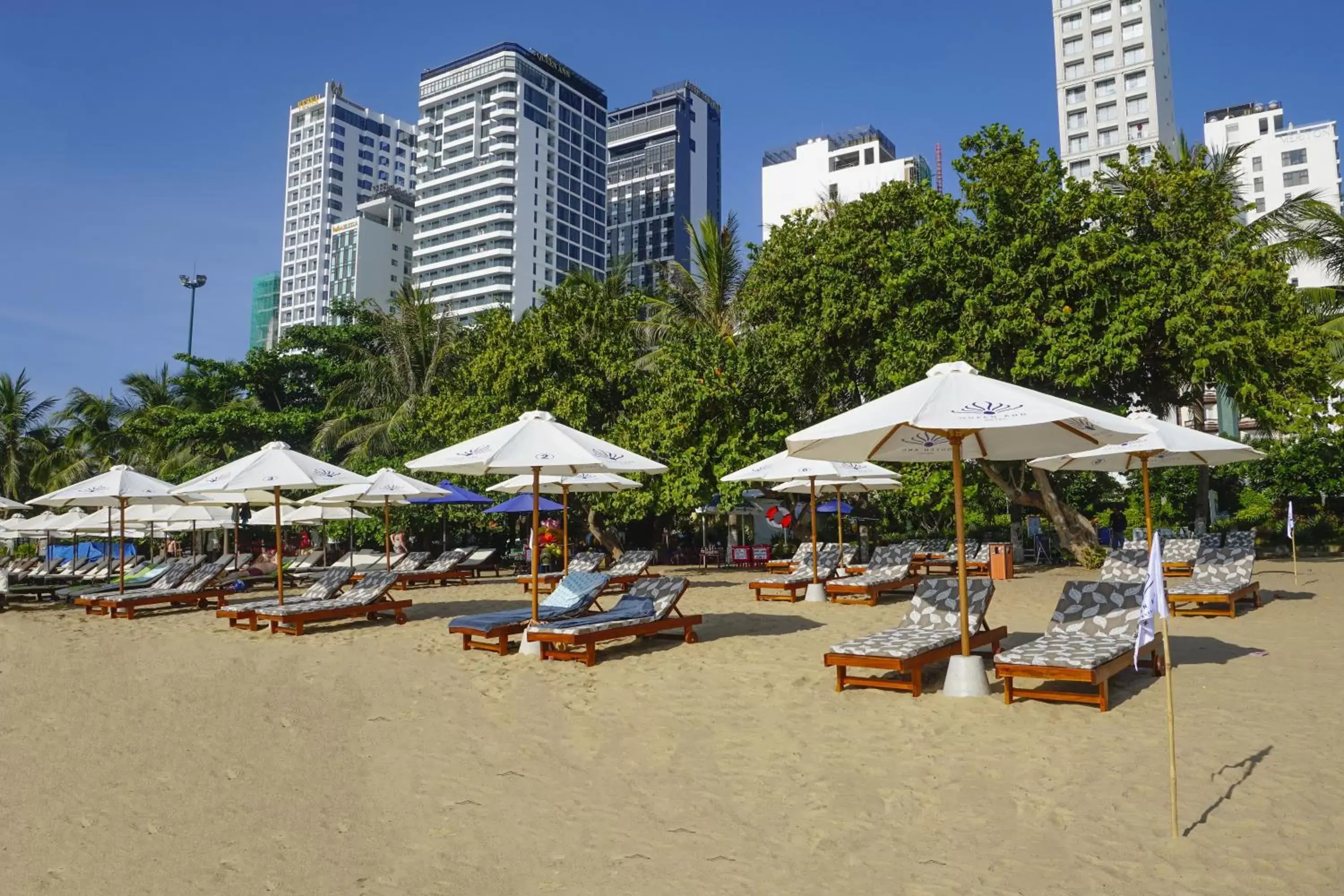 Beach in Queen Ann Nha Trang Hotel