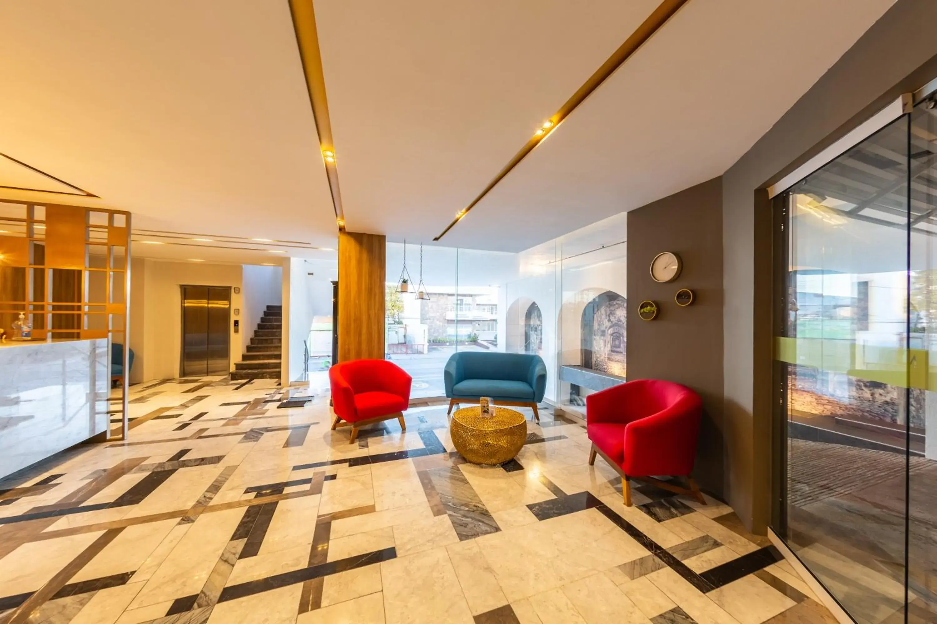 Lobby or reception, Seating Area in Hotel Maria del Rocio