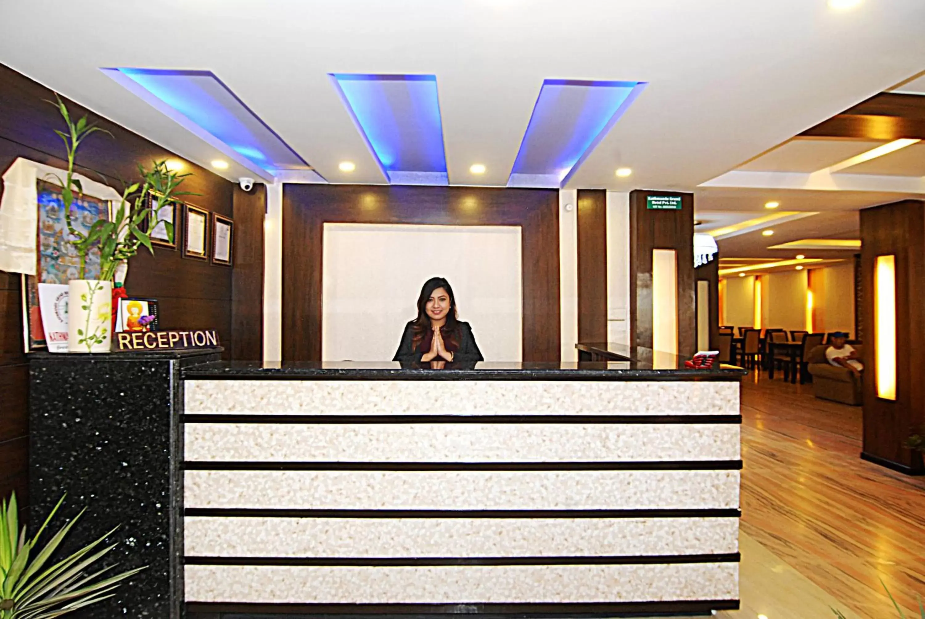 Lobby or reception, Staff in Kathmandu Grand Hotel