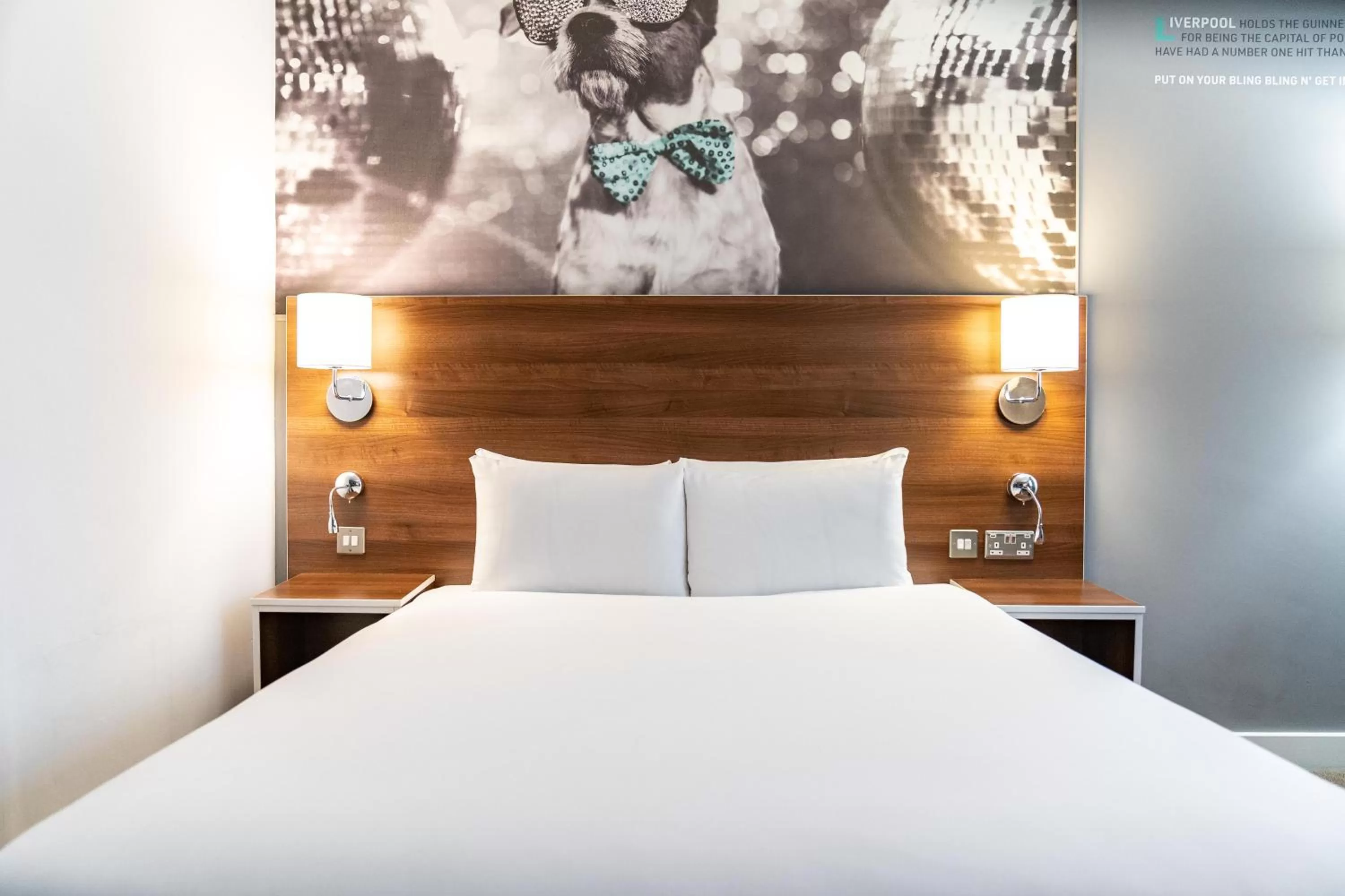 Bed in Heeton Concept Hotel - City Centre Liverpool