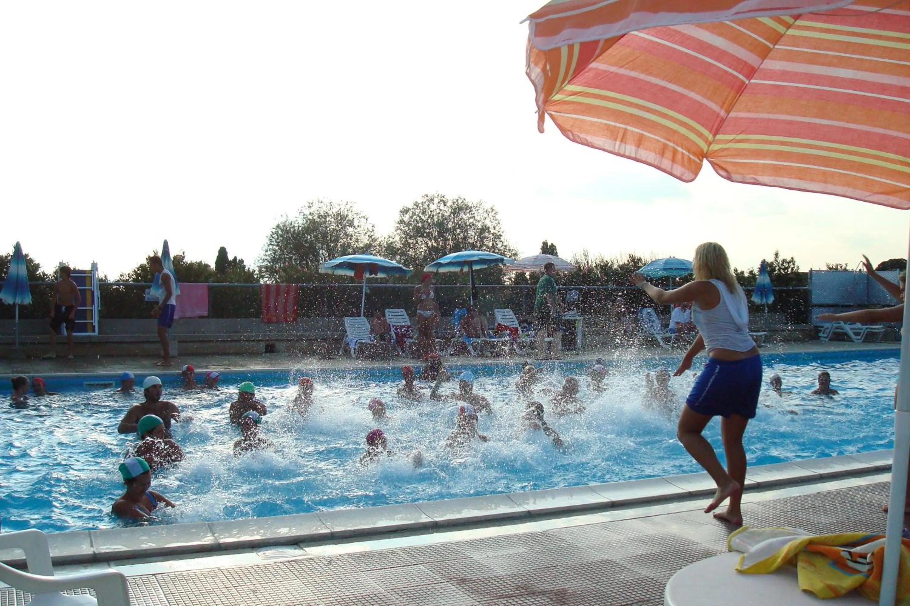 Swimming pool in Hotel Le Tre Isole