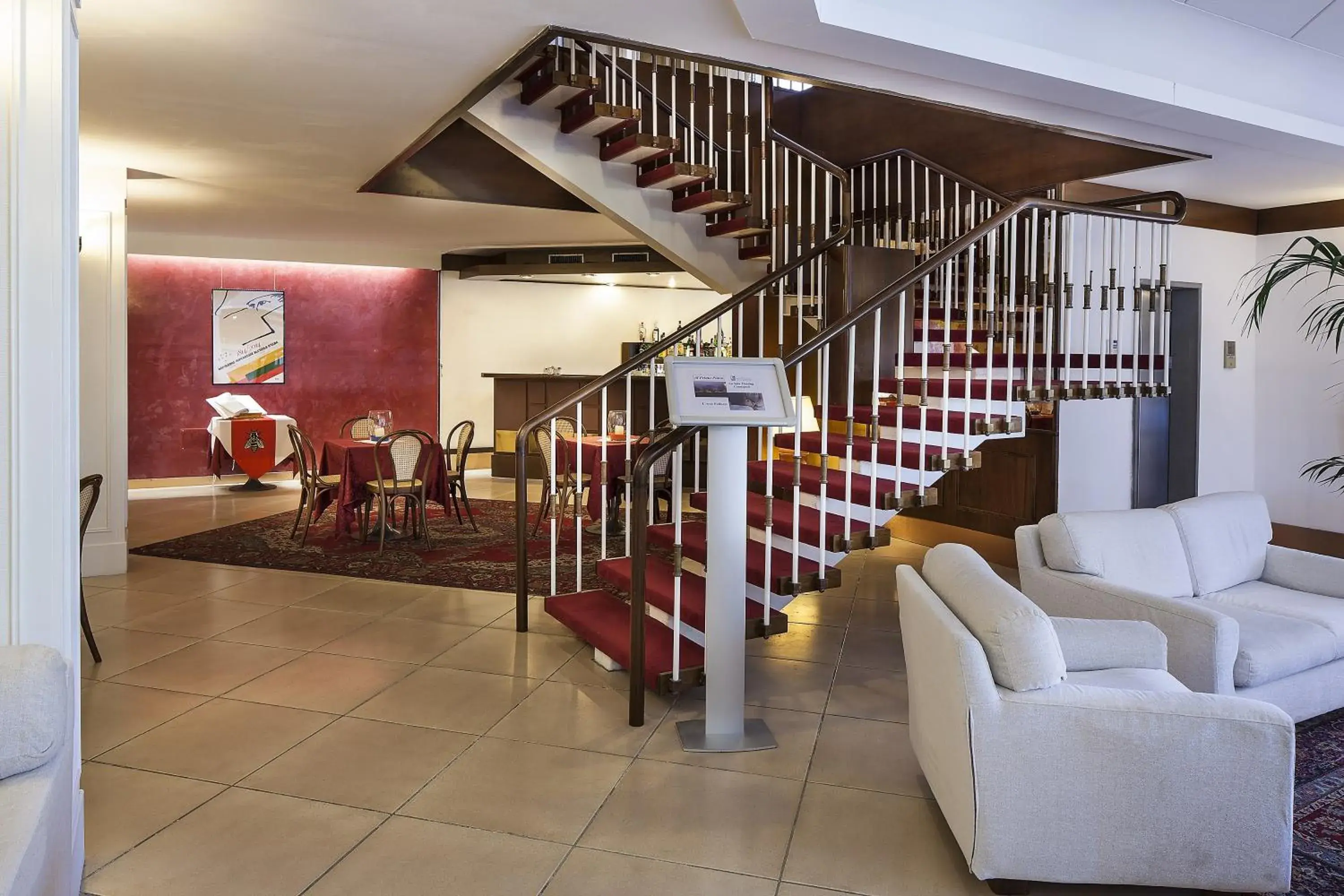 Lobby or reception in Hotel Airone isola d'Elba