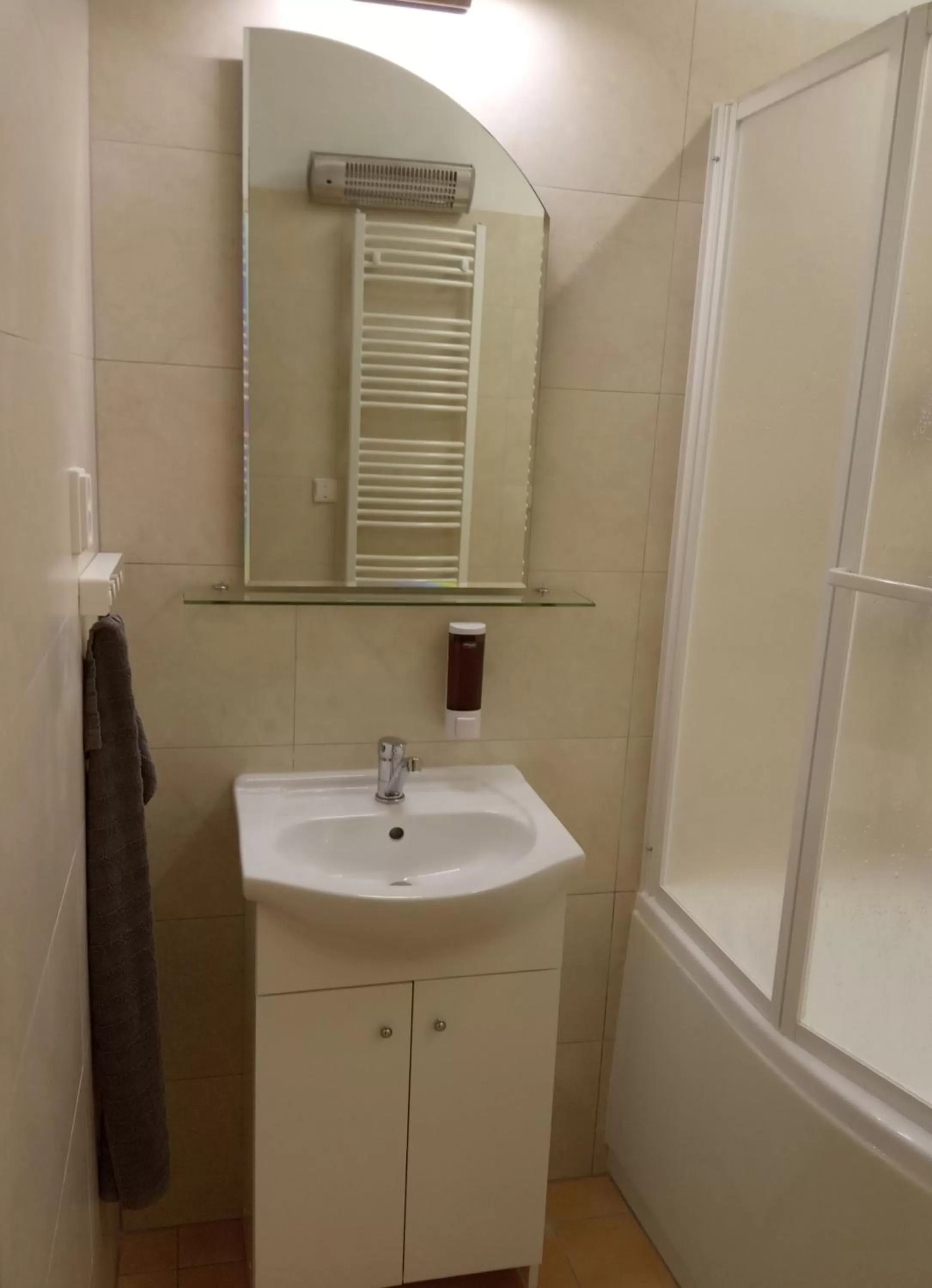 Bathroom in Pension Fontána Svitavy