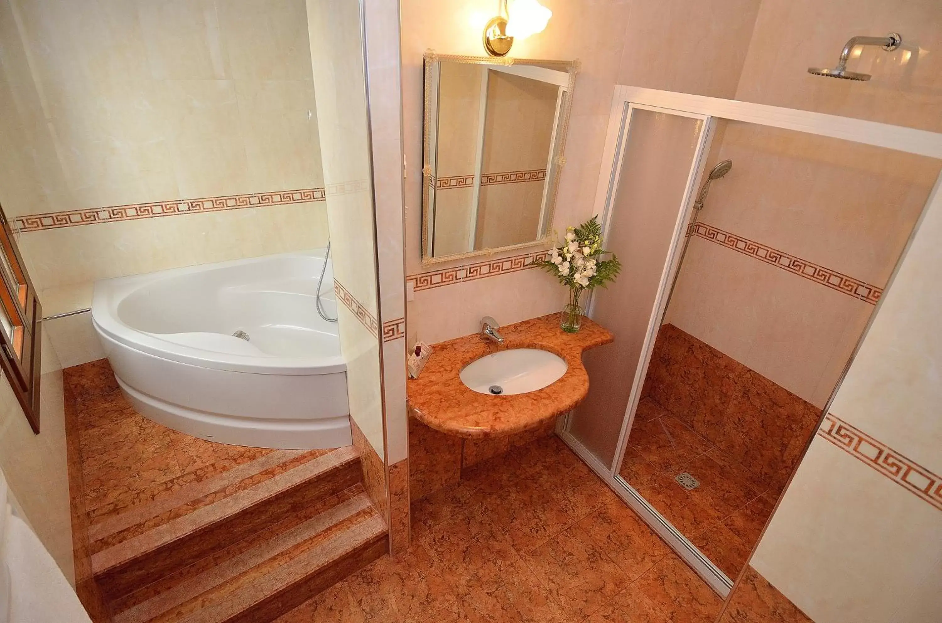 Bathroom in Hotel Da Bruno