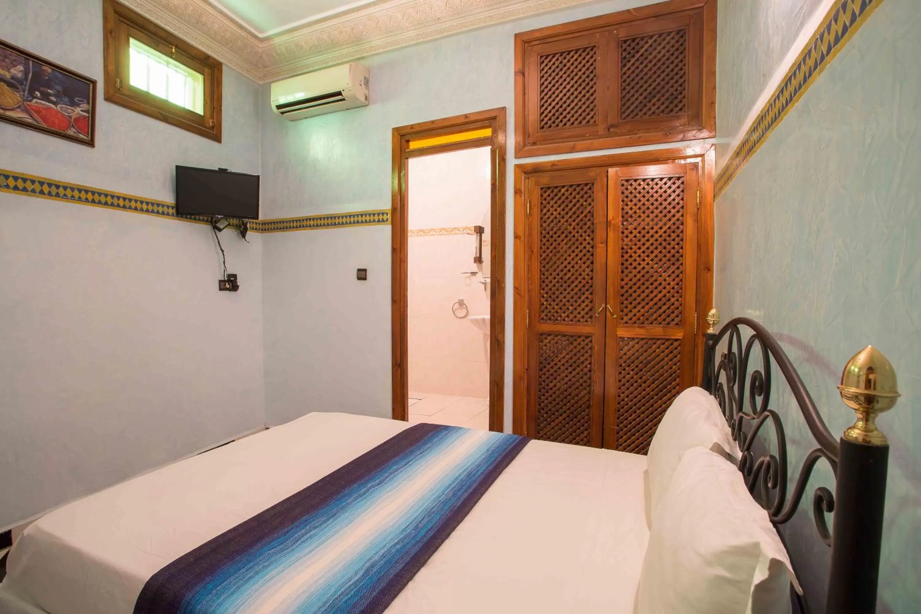Bed in Riad Saad