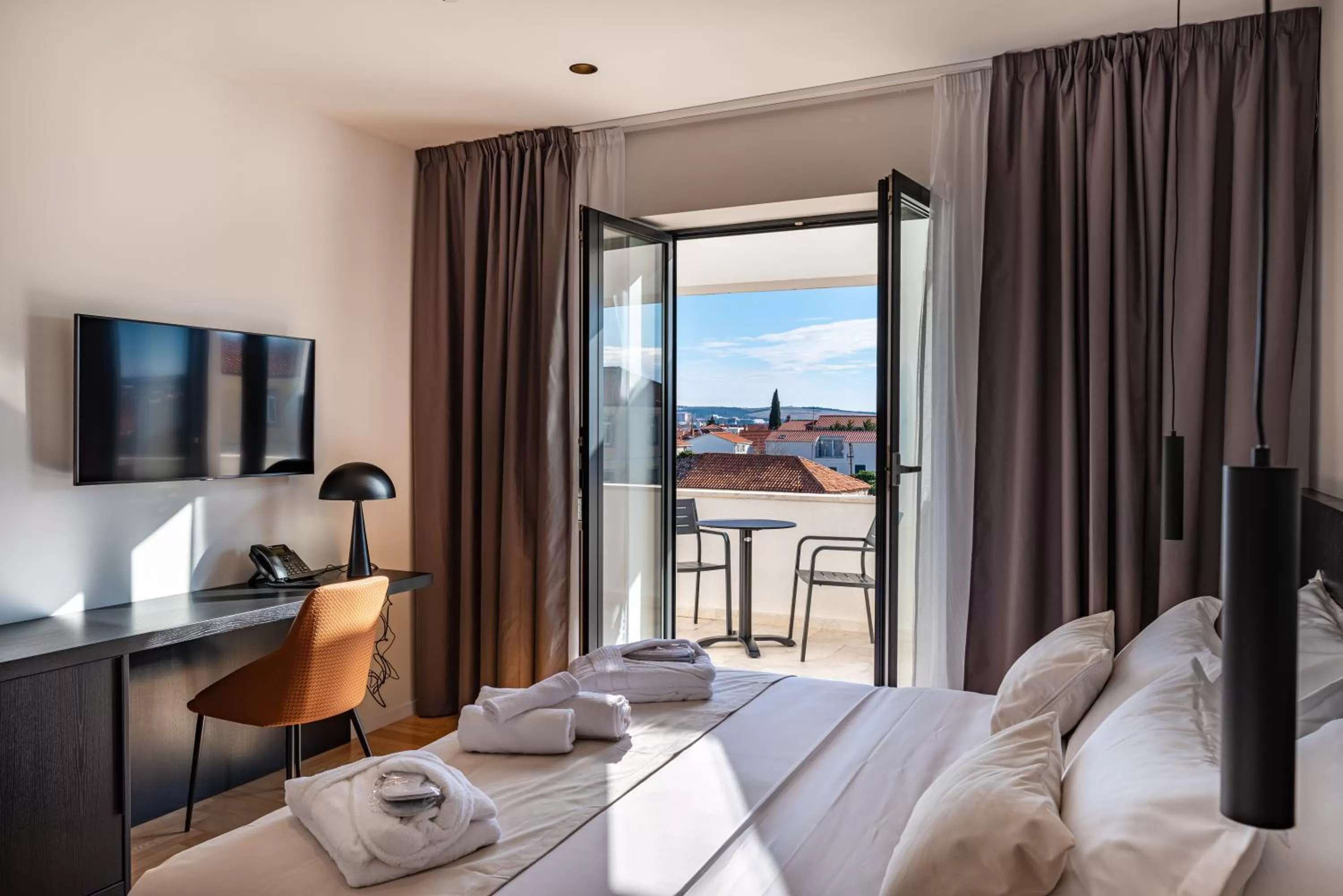 Bed in Miramare Hotel