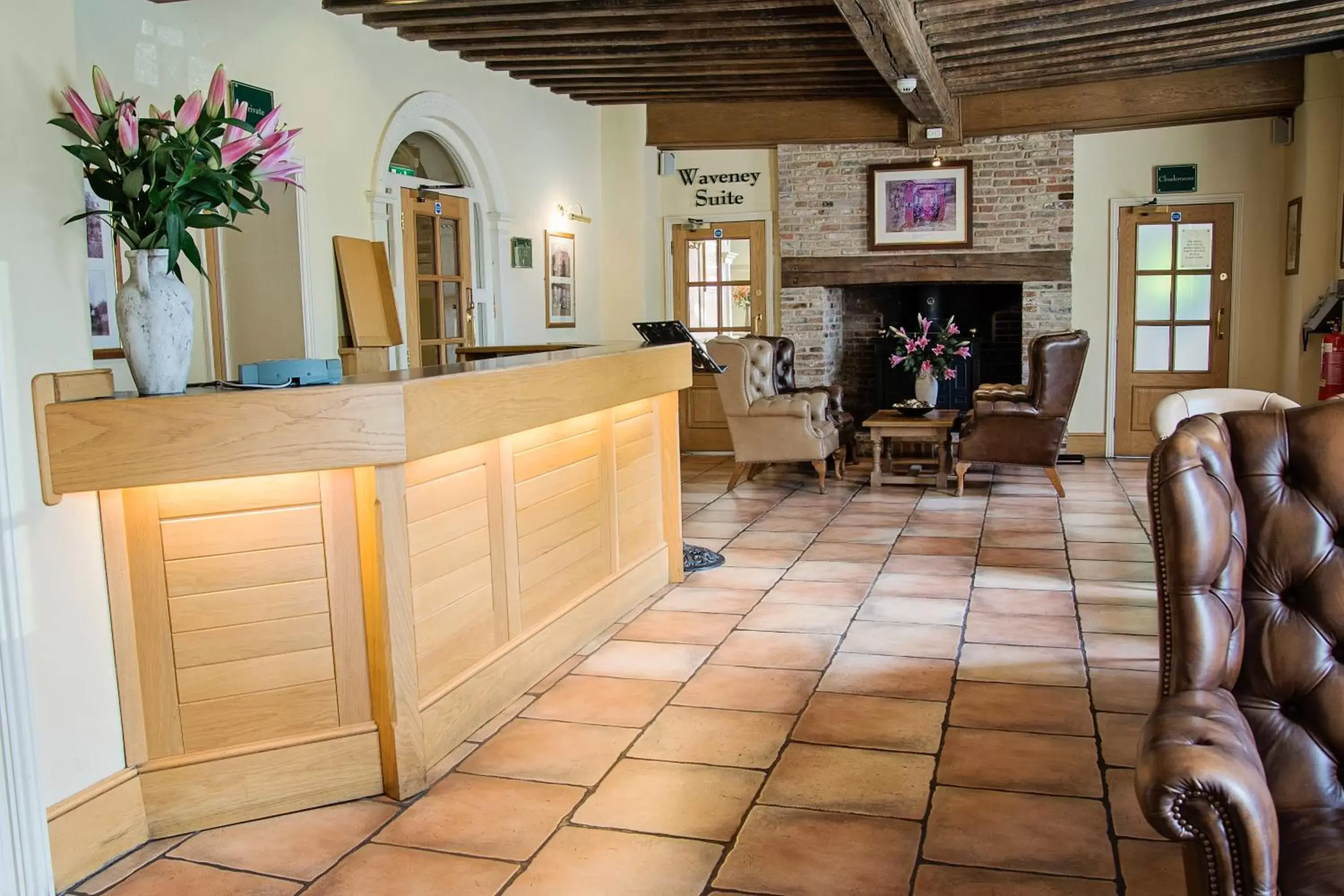 Lobby or reception, Lobby/Reception in Waveney House Hotel