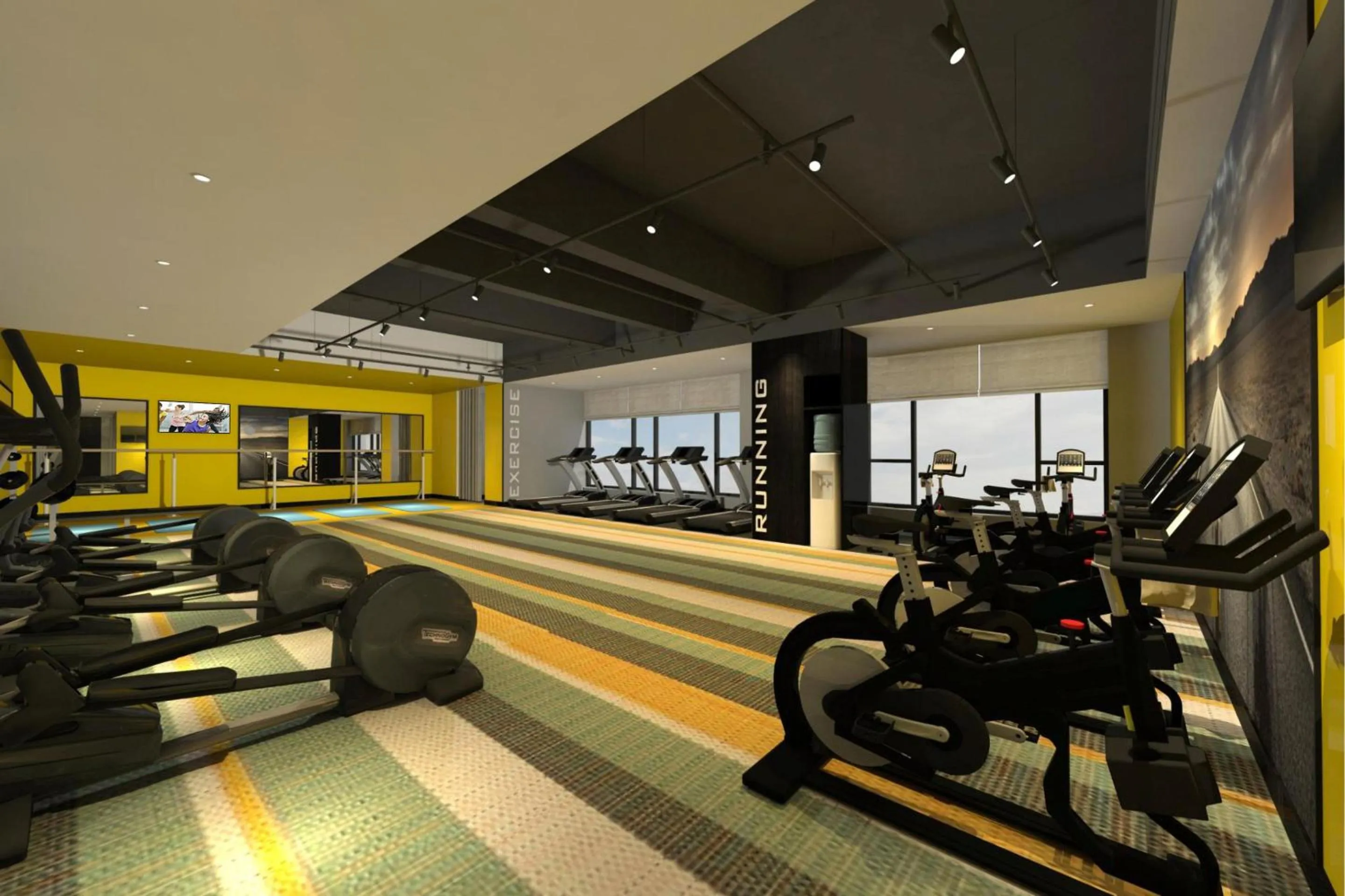 Fitness centre/facilities in Citadines Gaoke Liangjiang Chongqing
