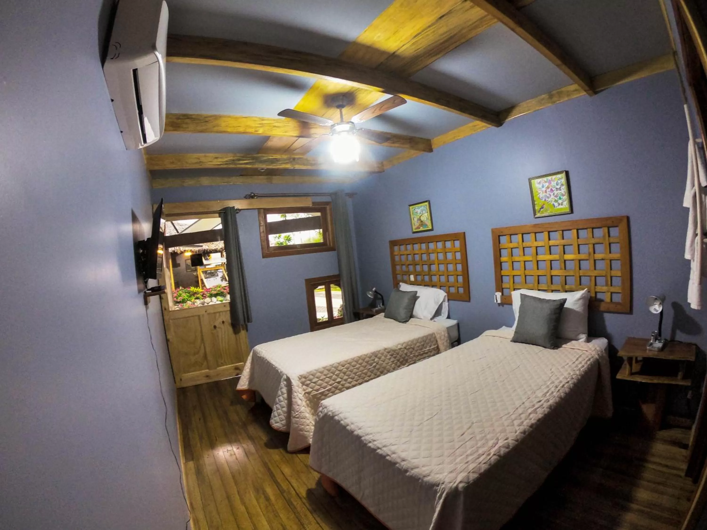 Bed in Hotel Hacienda Don Paolo