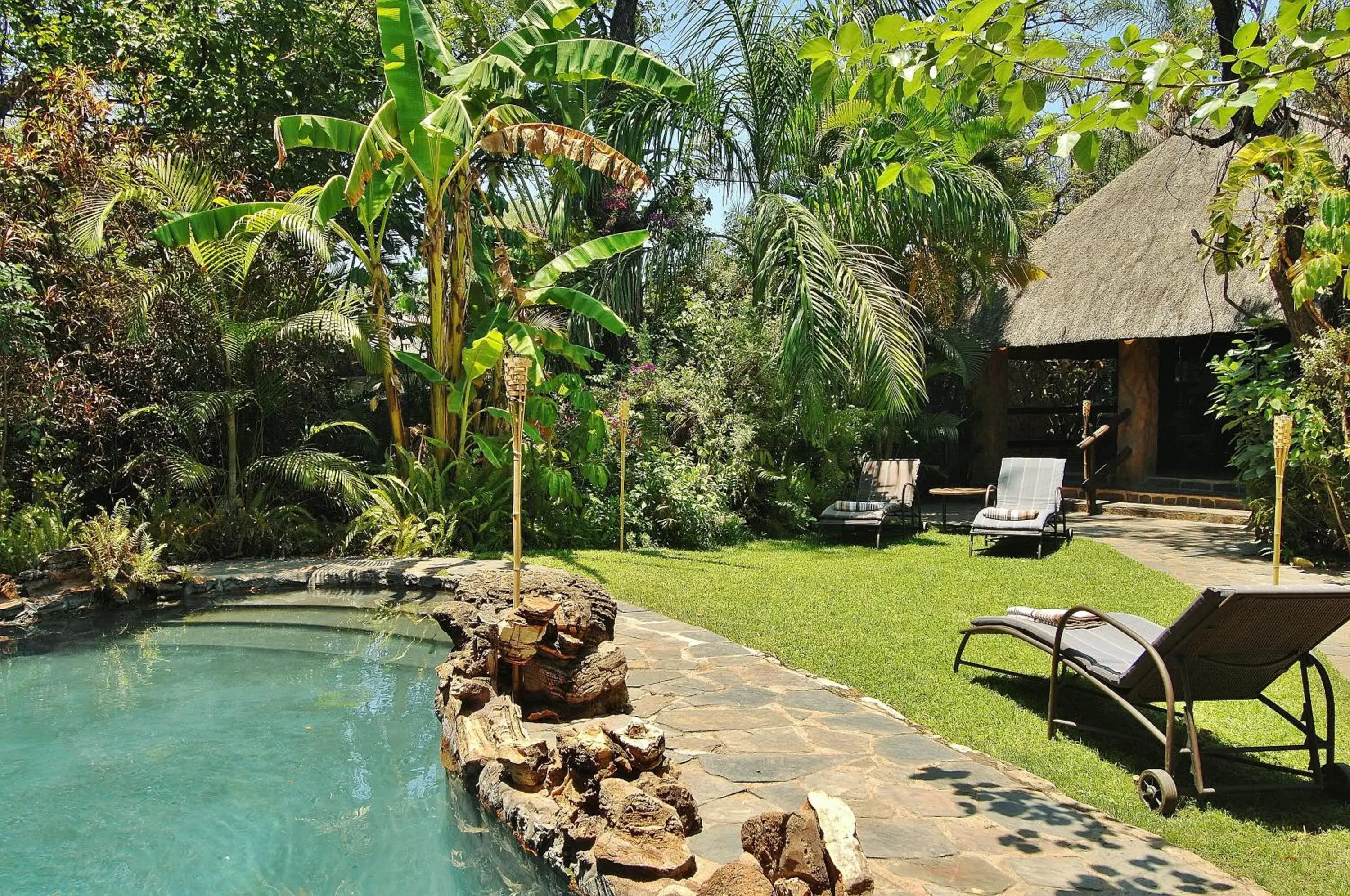 Spring, Swimming Pool in Kaia Tani