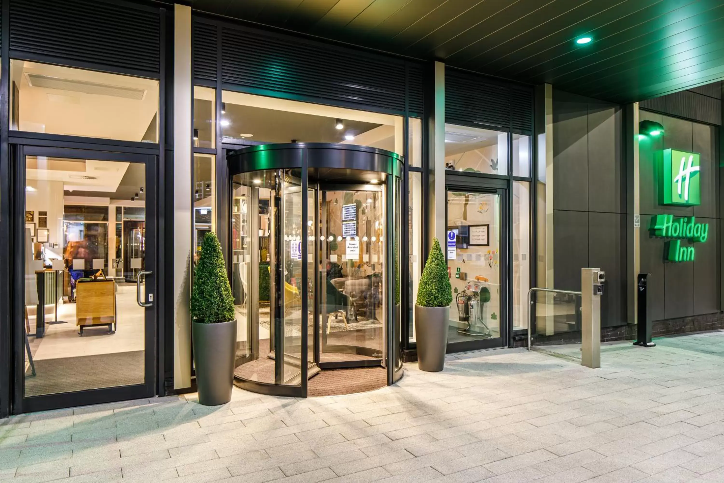 Facade/entrance in Holiday Inn Manchester Airport, an IHG Hotel