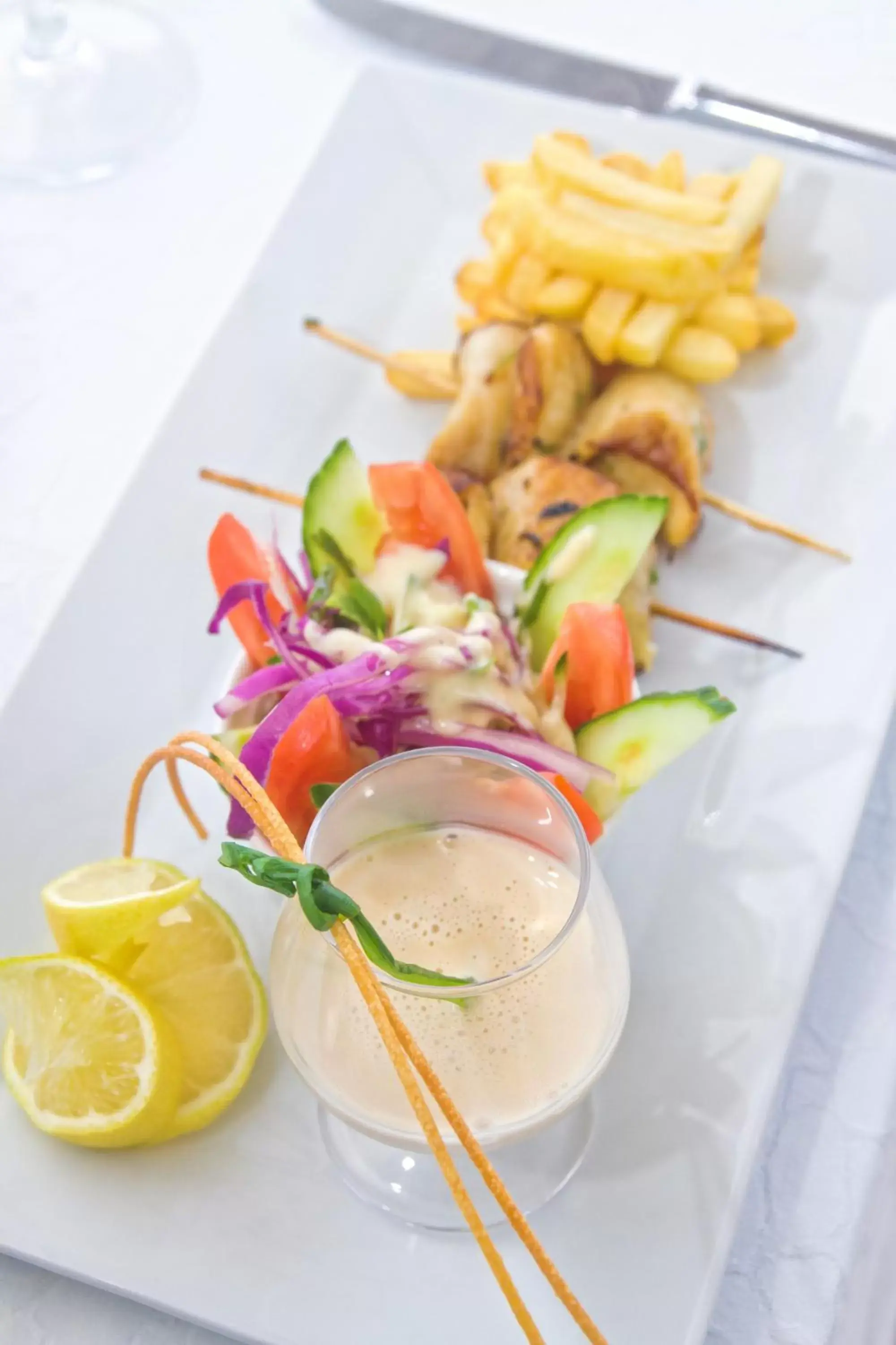 Food close-up in Astroea Beach Hotel