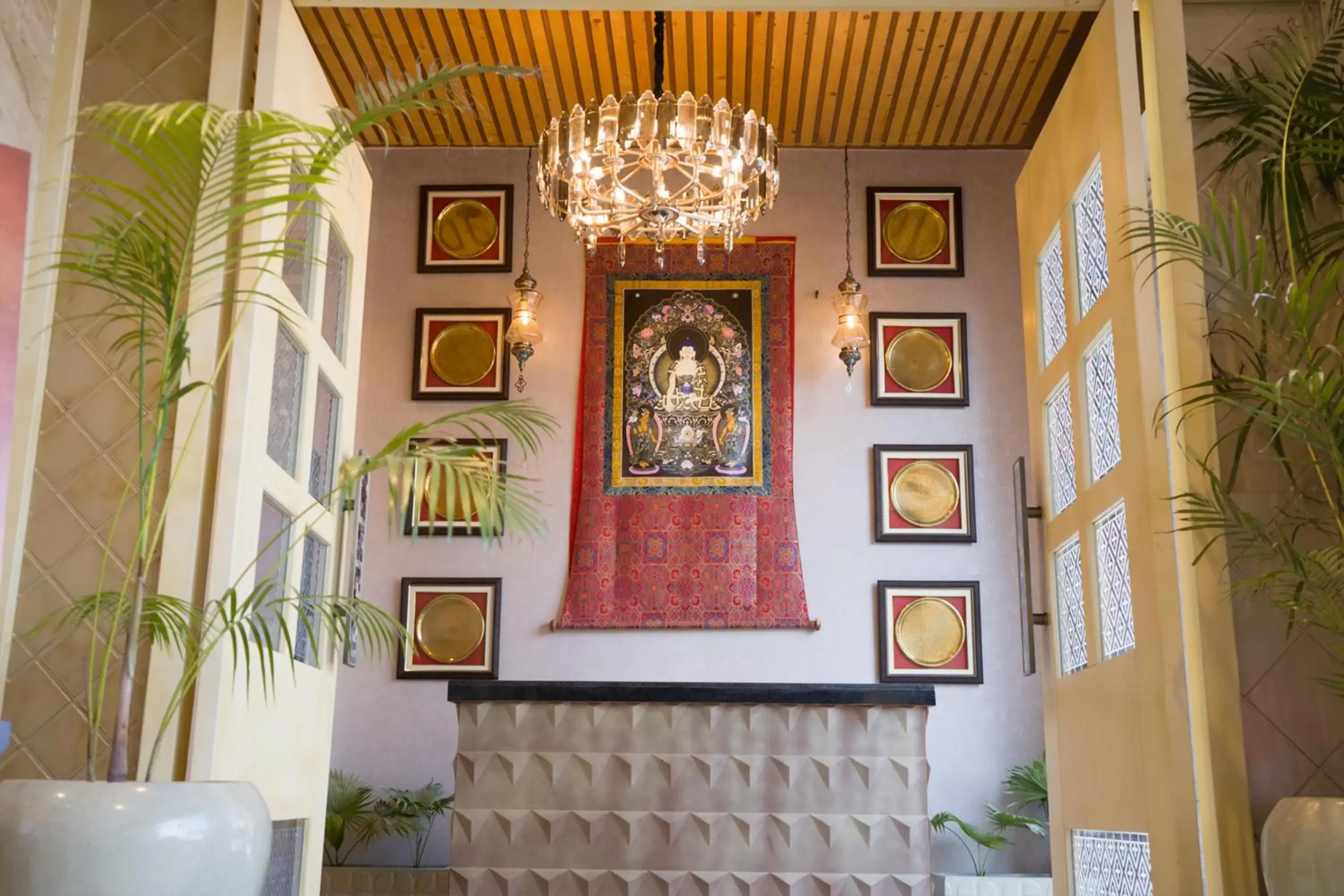 Lobby or reception in Clarks Inn Suites Kangra Lobby or reception in Clarks Inn Suites Kangra