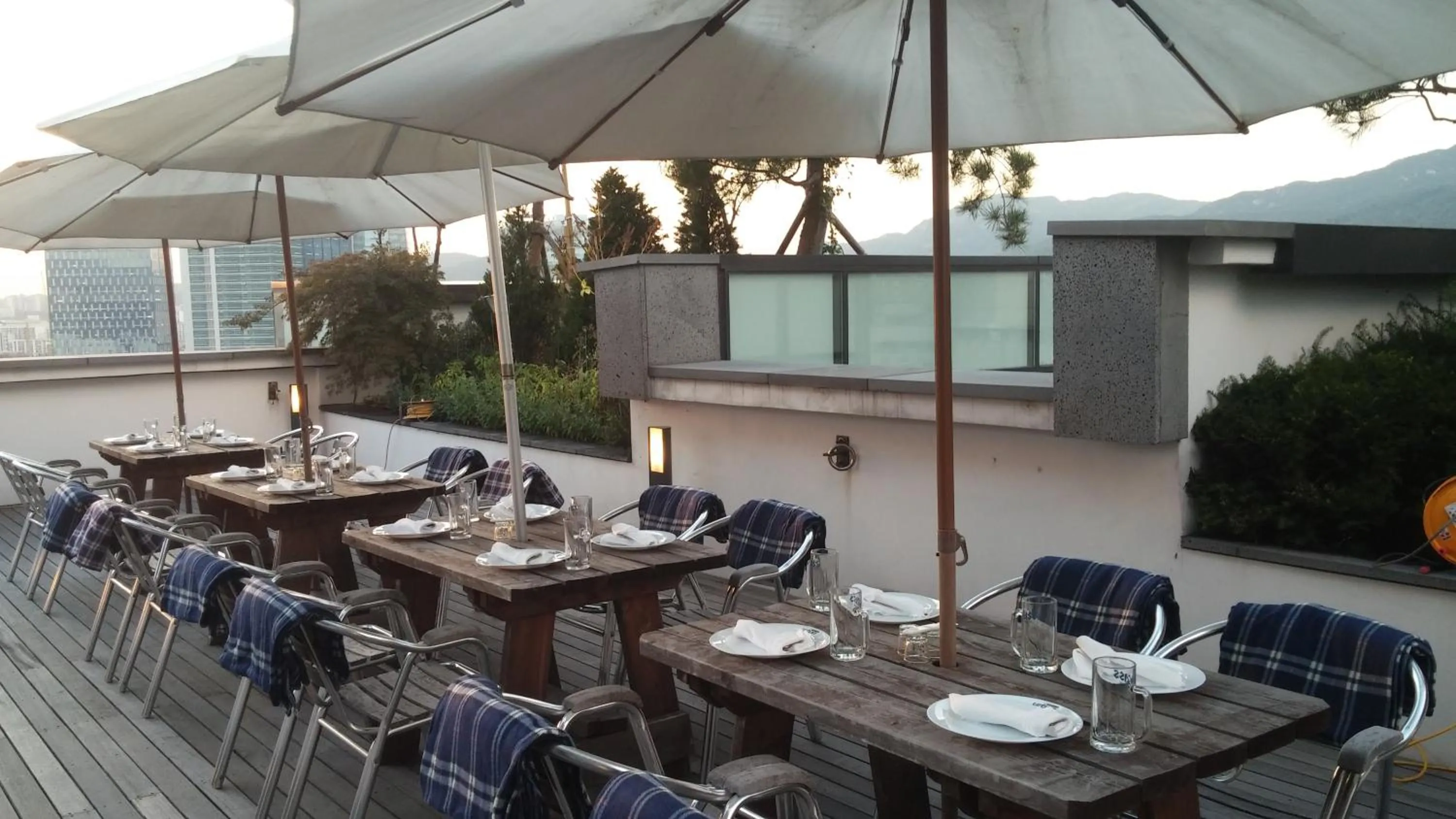 Balcony/Terrace in Urban Boutique Hotel