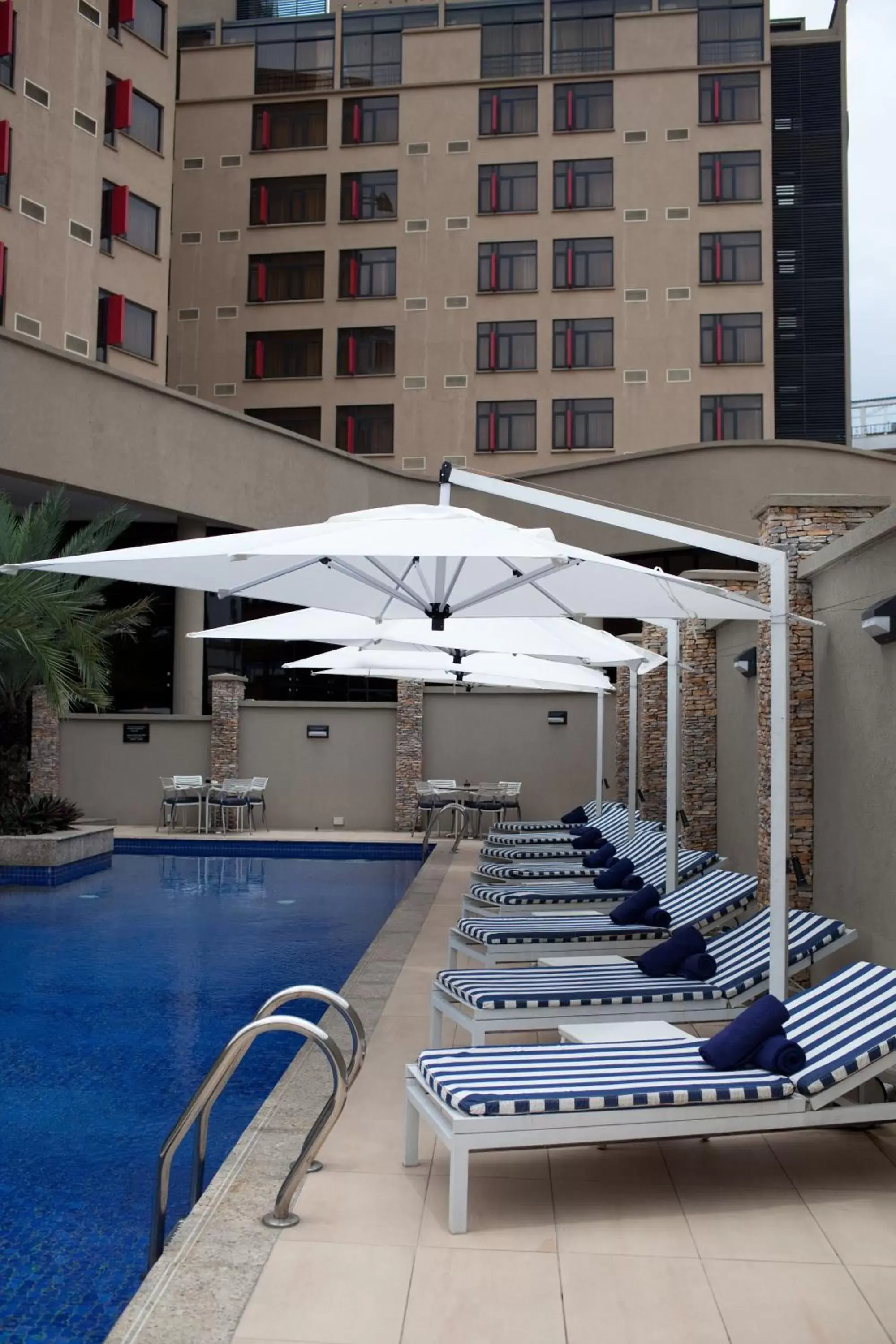 Balcony/Terrace, Swimming Pool in Mövenpick Hotel Ikoyi Lagos