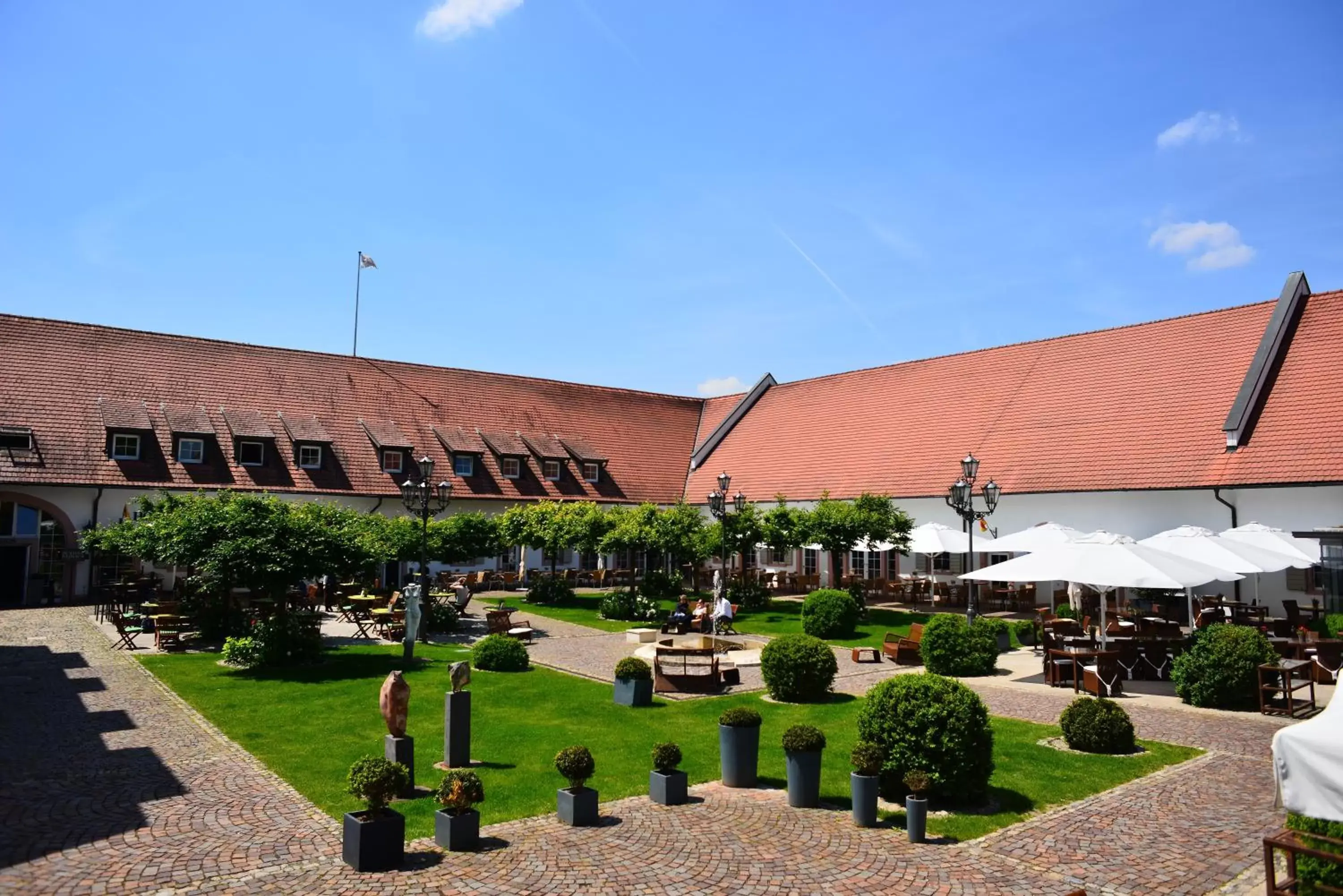 Patio in Schloss Reinach