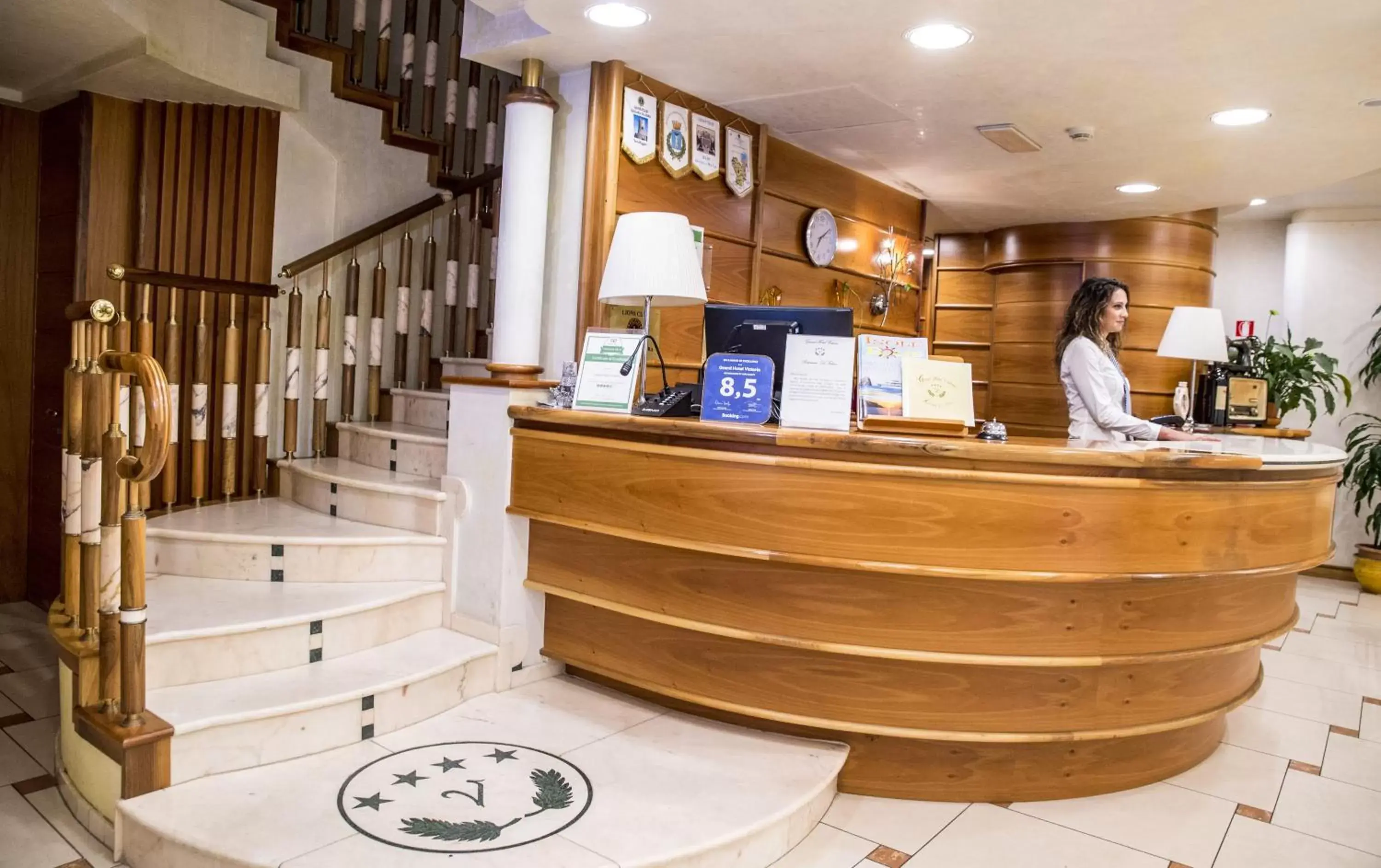 Lobby or reception, Lobby/Reception in Grand Hotel Victoria