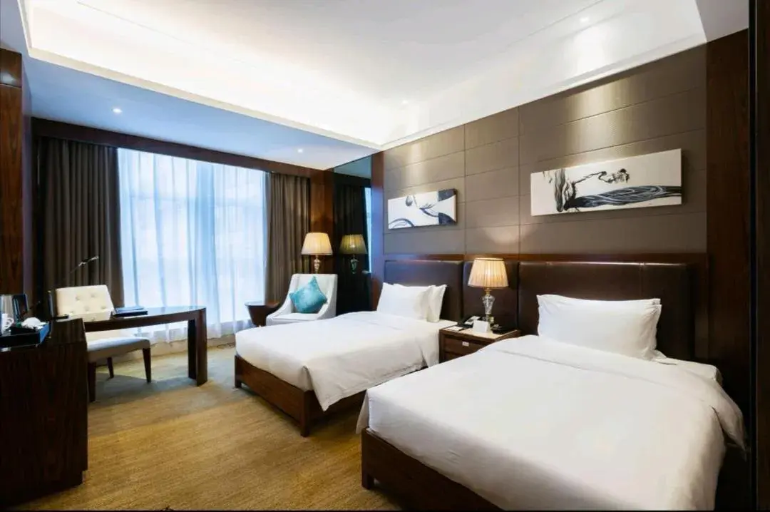 Bed in Honder International Hotel