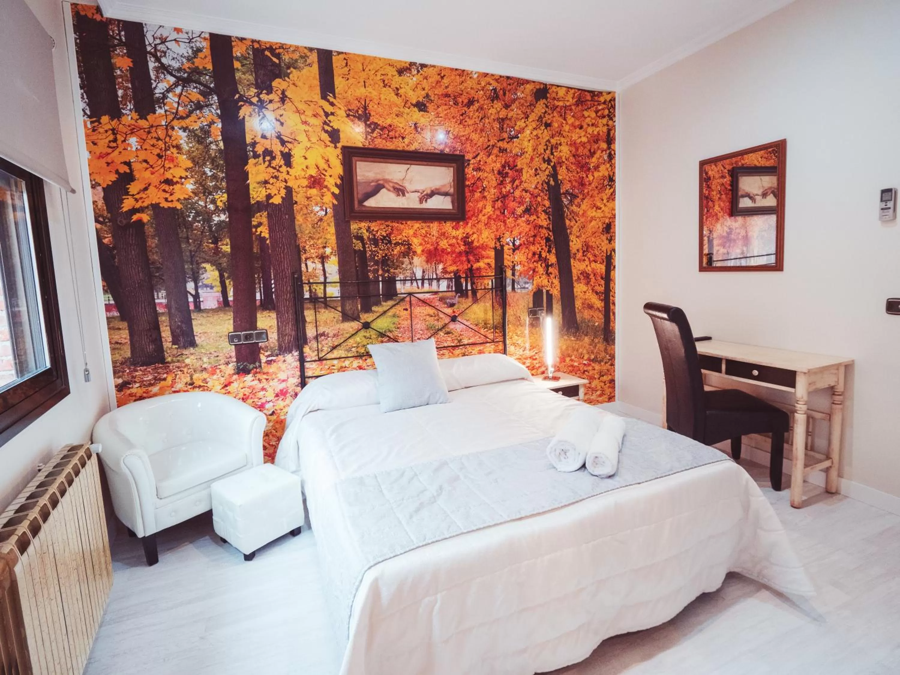 Bed in Hotel Los Toreros