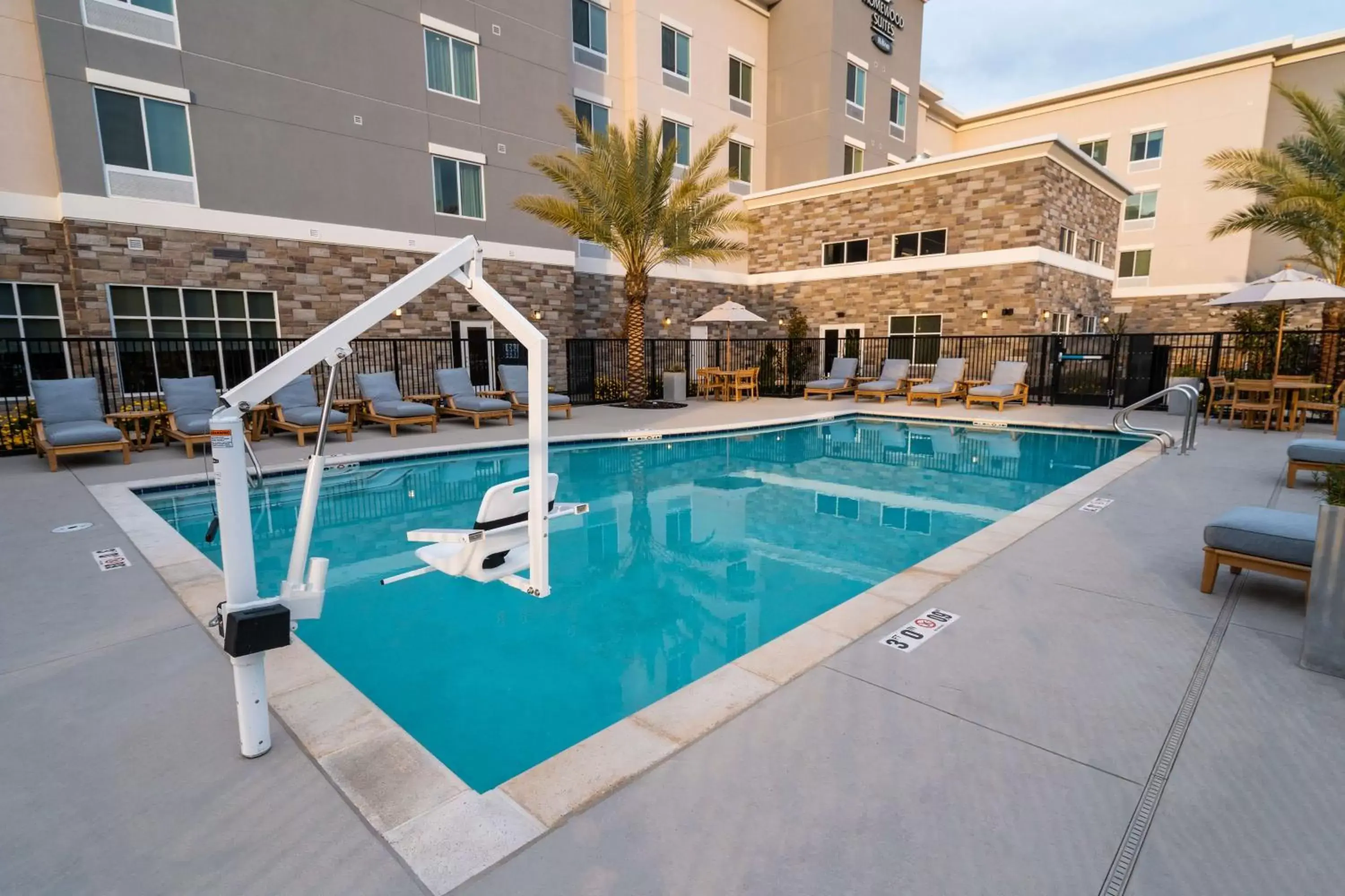 Swimming Pool in Homewood Suites By Hilton Rancho Cordova, Ca