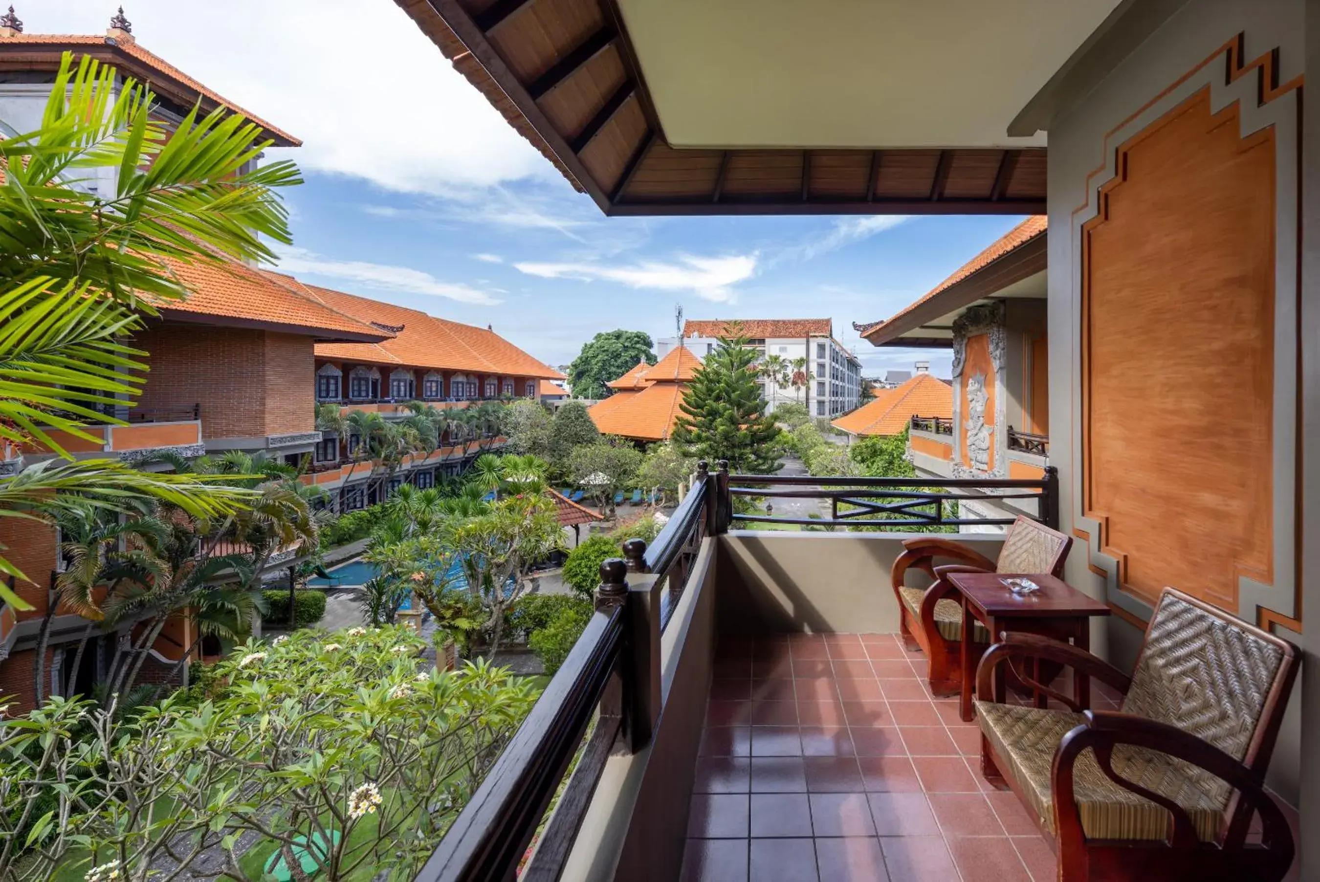 Balcony/Terrace in Adi Dharma Hotel Kuta