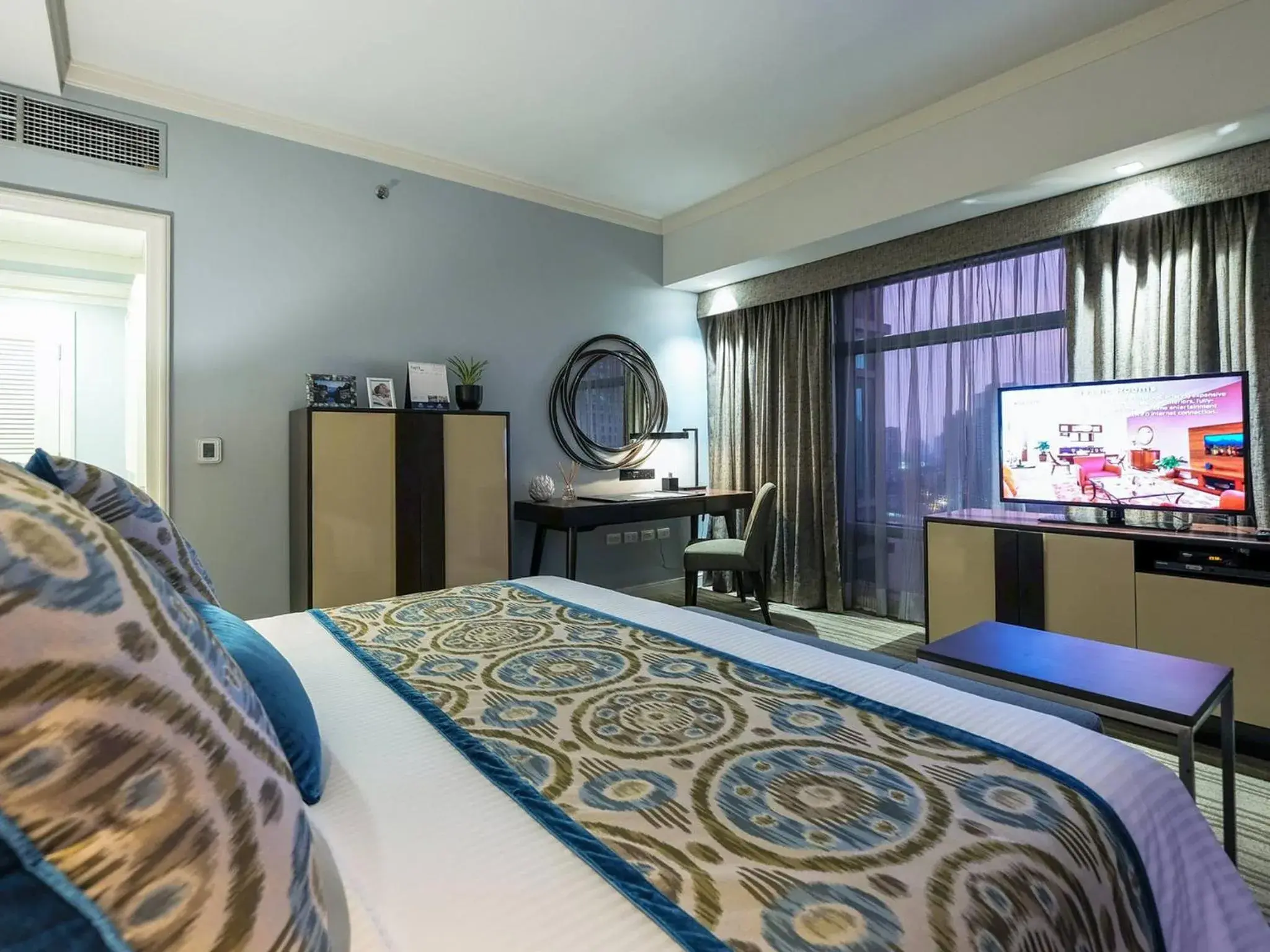 Bed in Ascott Makati