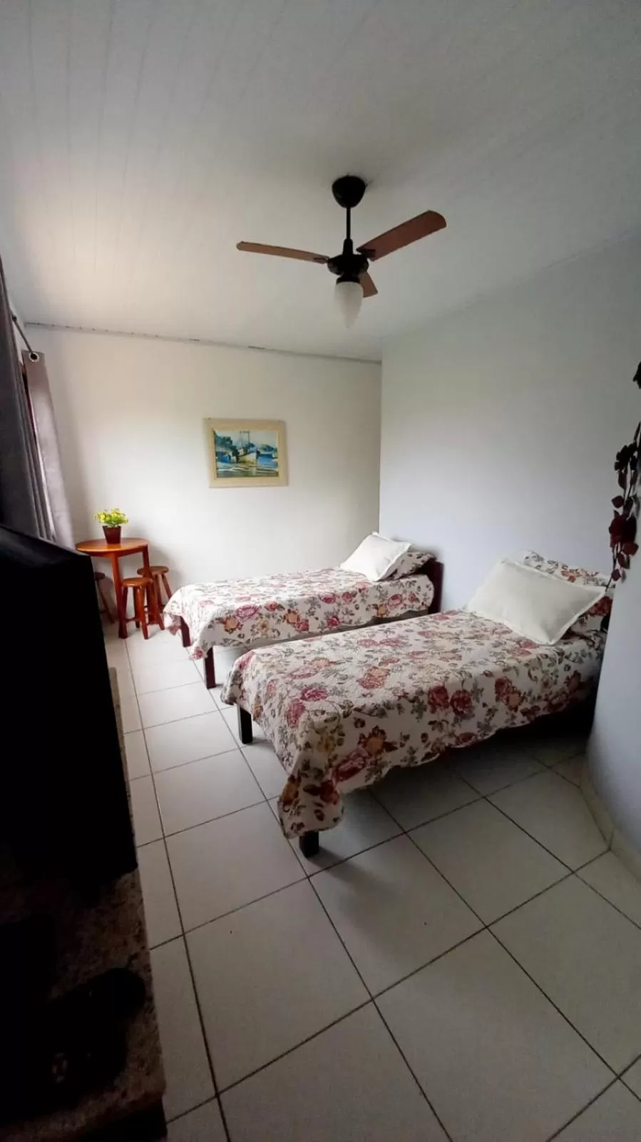 Bed in Pousada Recanto Das Emerências