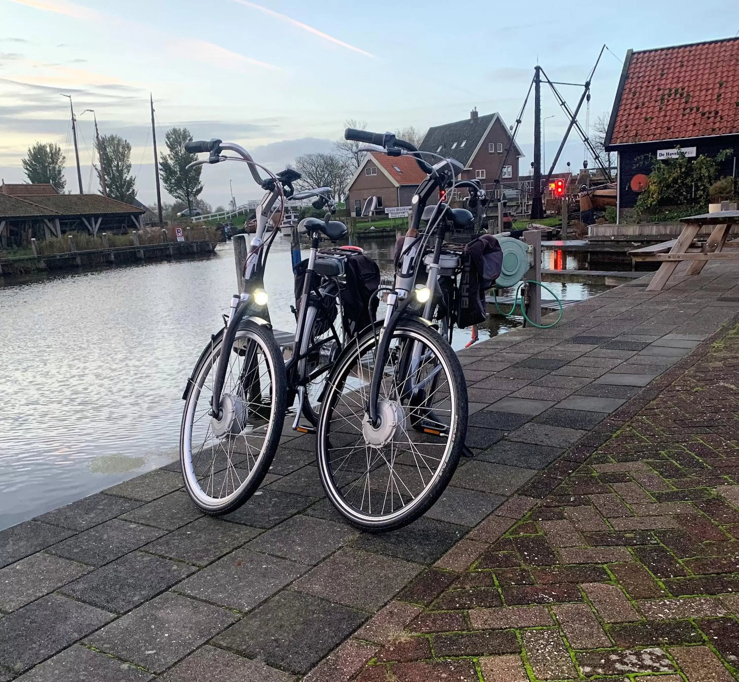 Cycling in Hotel Workum