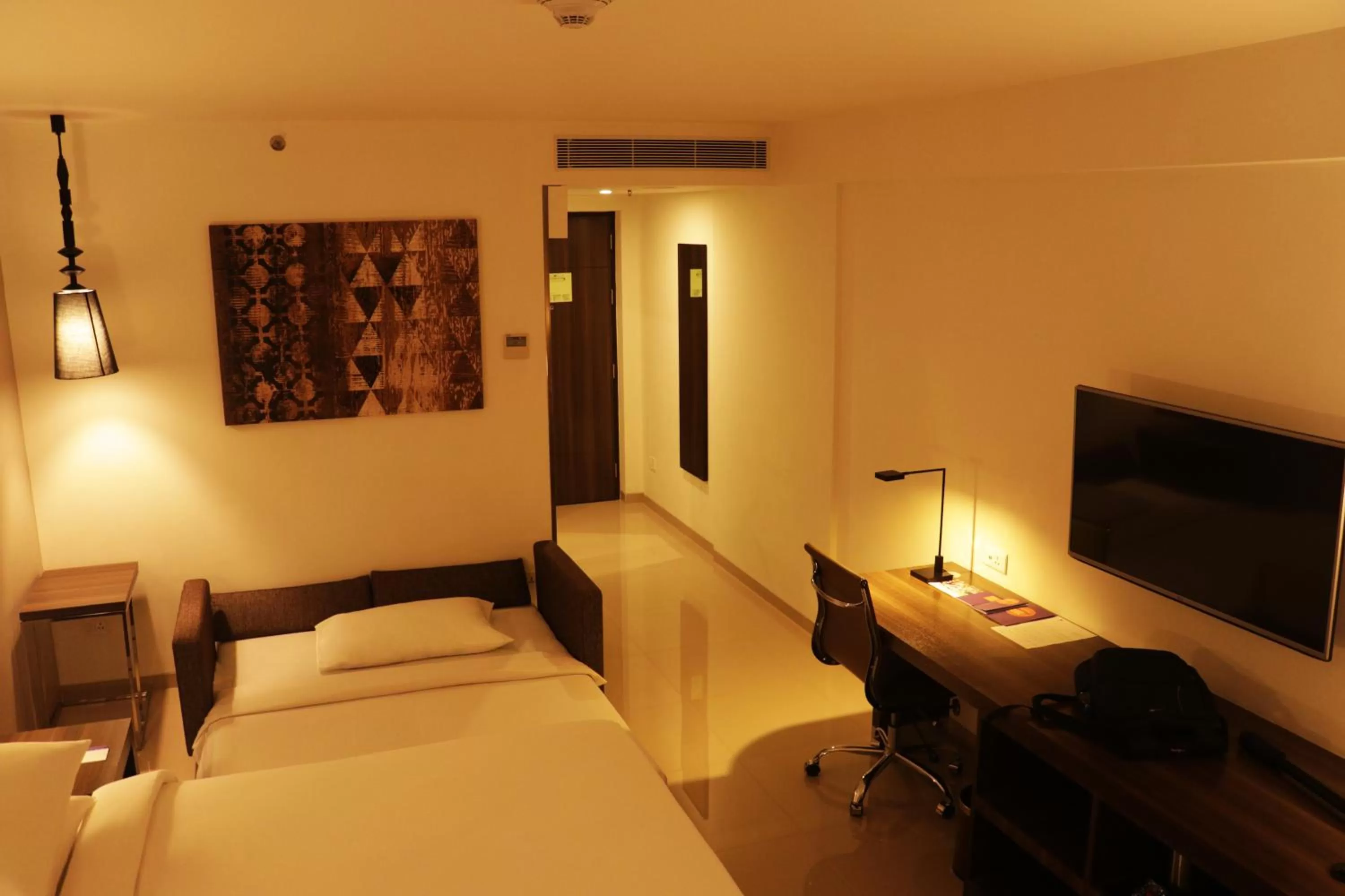 cot, Bed in The Residency Towers, Rameswaram