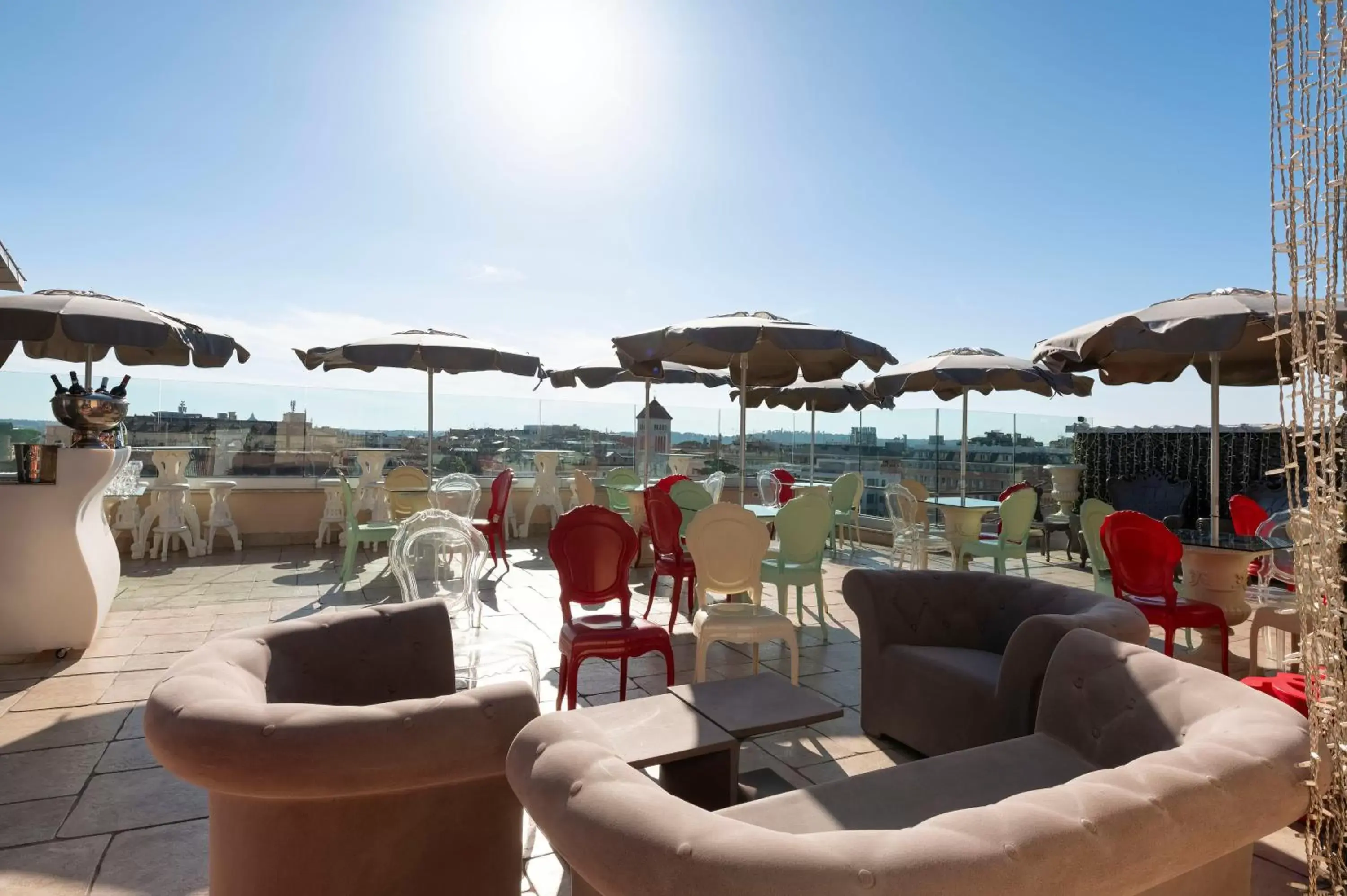 Balcony/Terrace in Romanico Palace Luxury Hotel & SPA