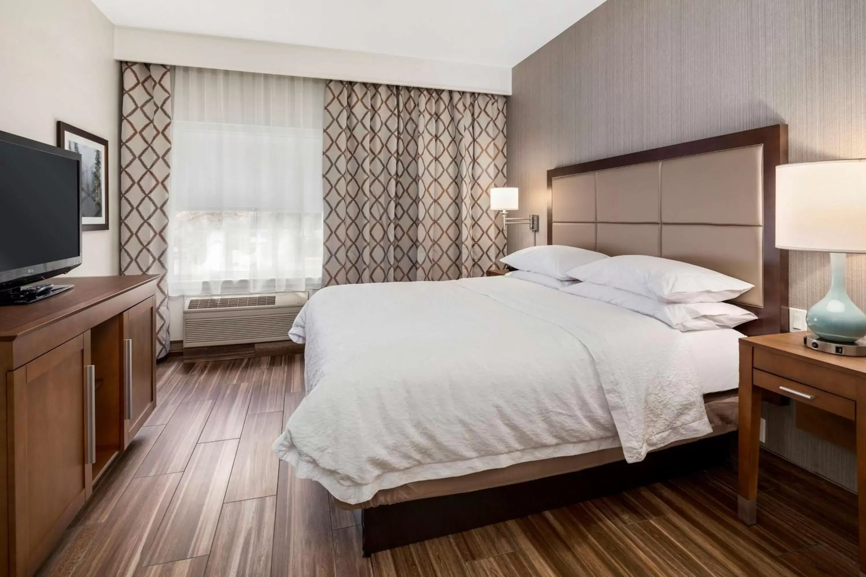 One-Bedroom King Suite - Non-Smoking in Hampton Inn & Suites Seattle North/Lynnwood One-Bedroom King Suite - Non-Smoking in Hampton Inn & Suites Seattle North/Lynnwood