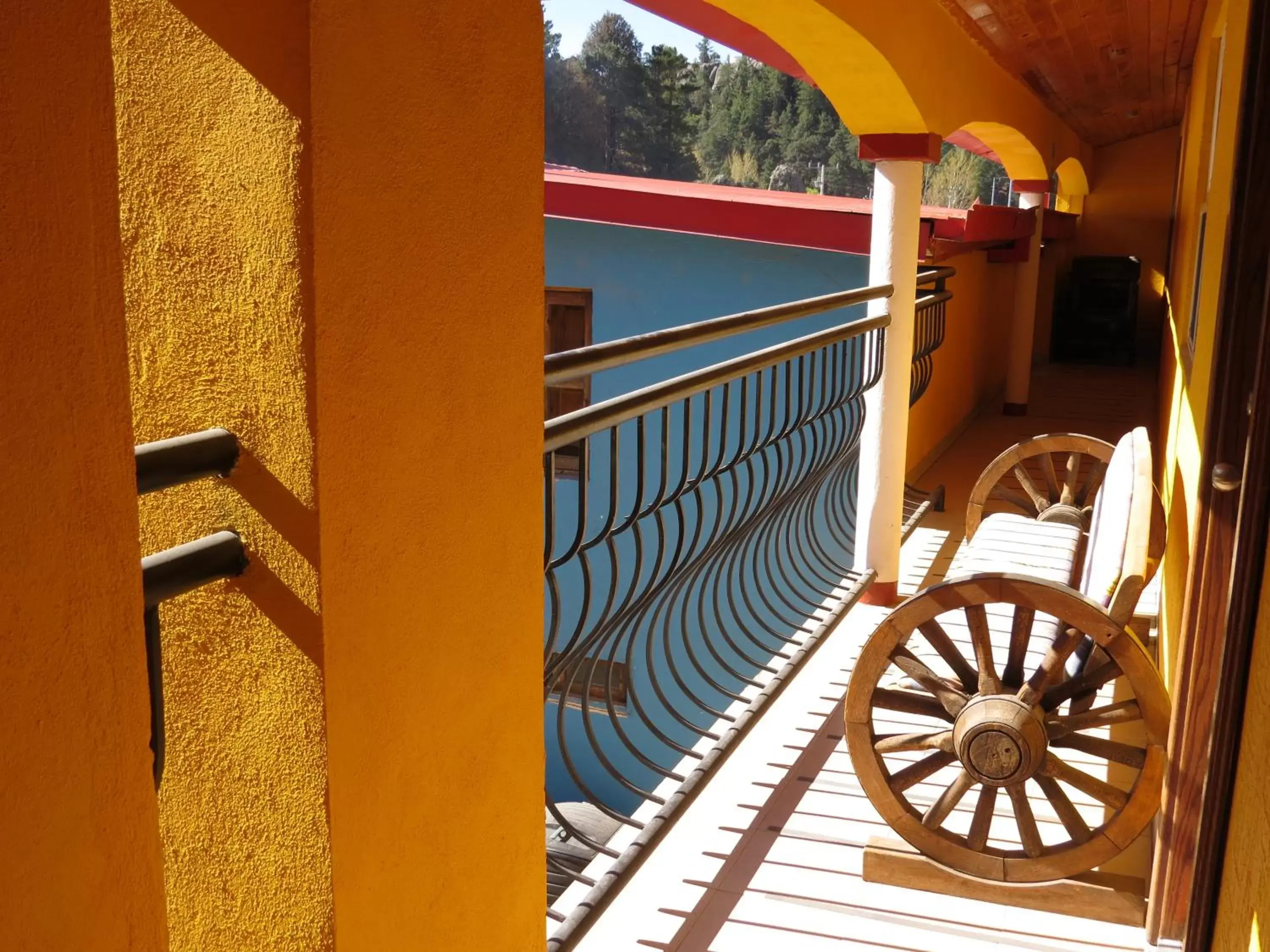 Balcony/Terrace in Hotel Ecológico Temazcal