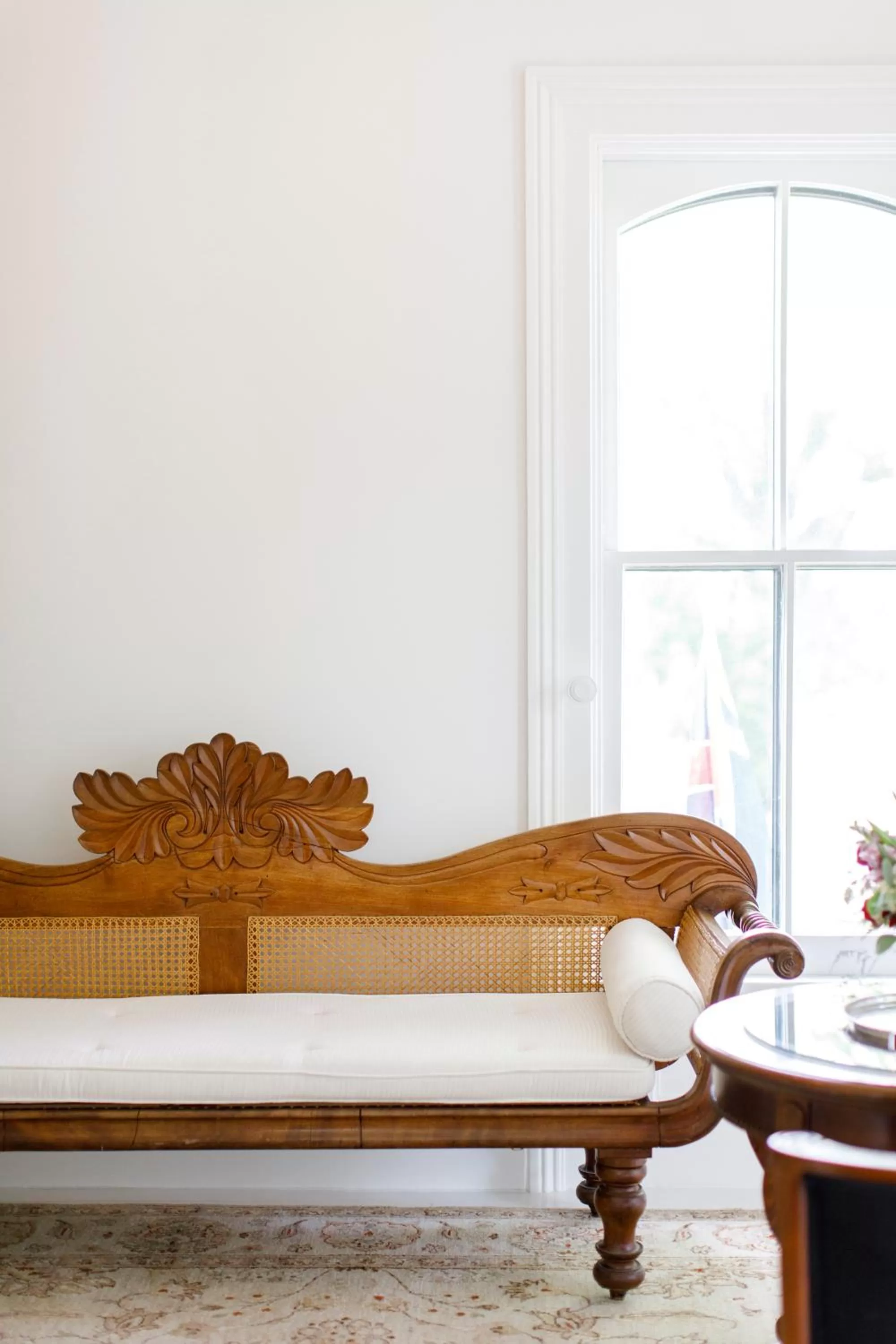 Seating area in Woodbourne Inn