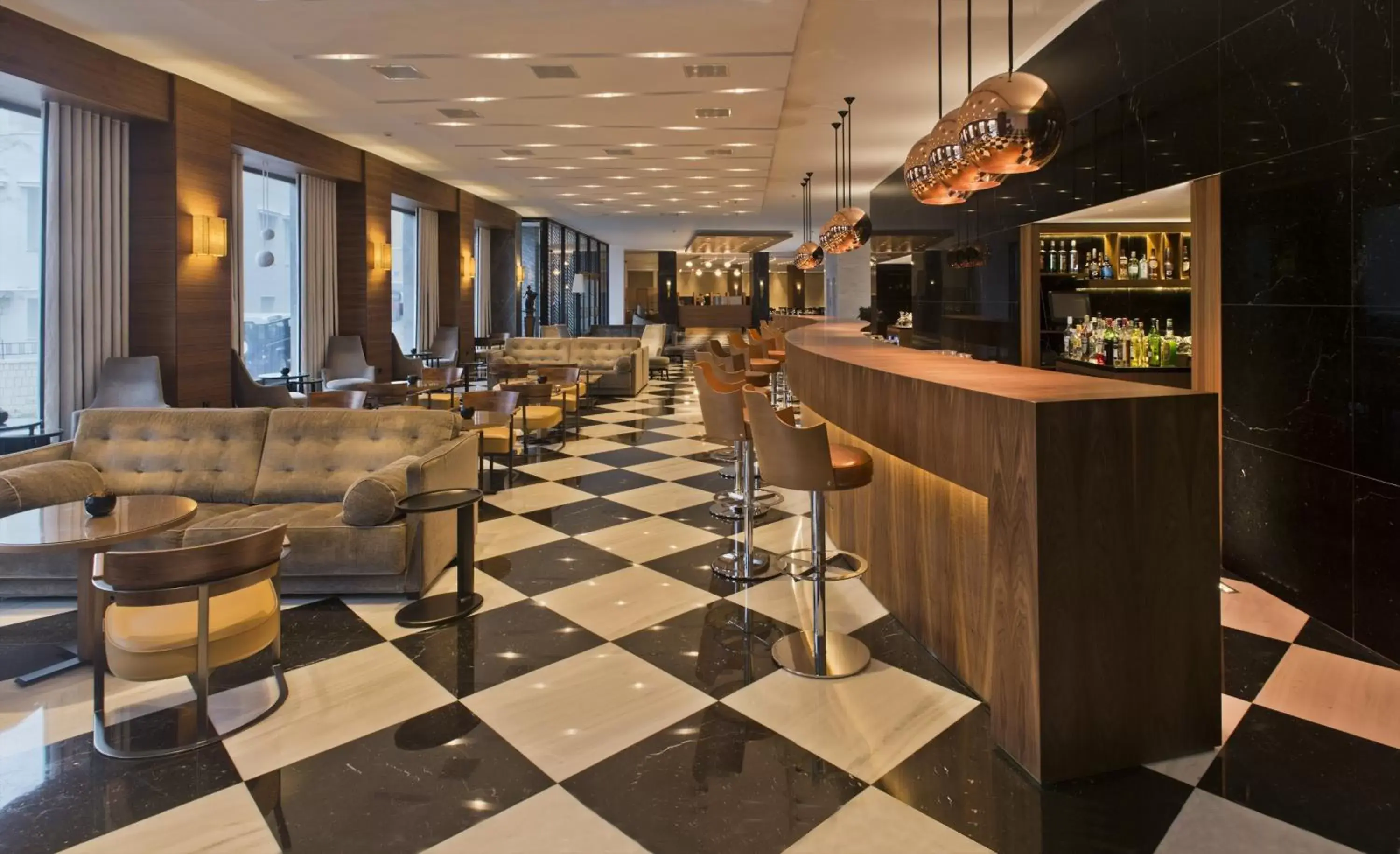 Lobby or reception, Lounge/Bar in Aquila Atlantis Hotel