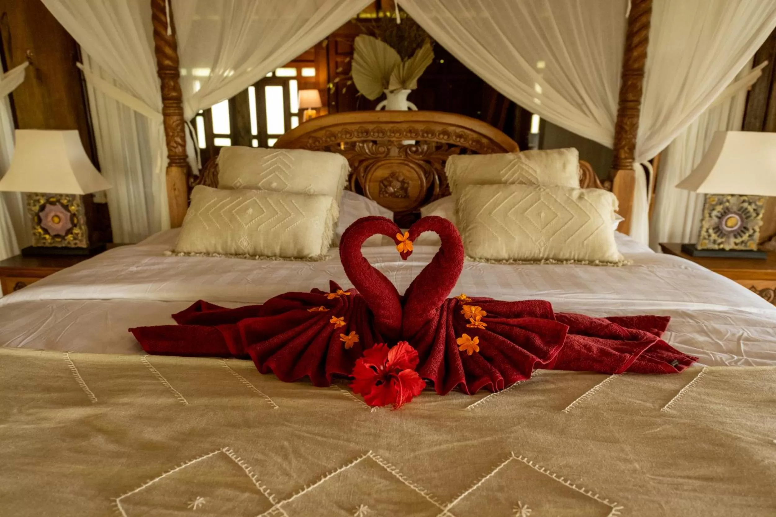 Bed in Tanah Damai Hotel