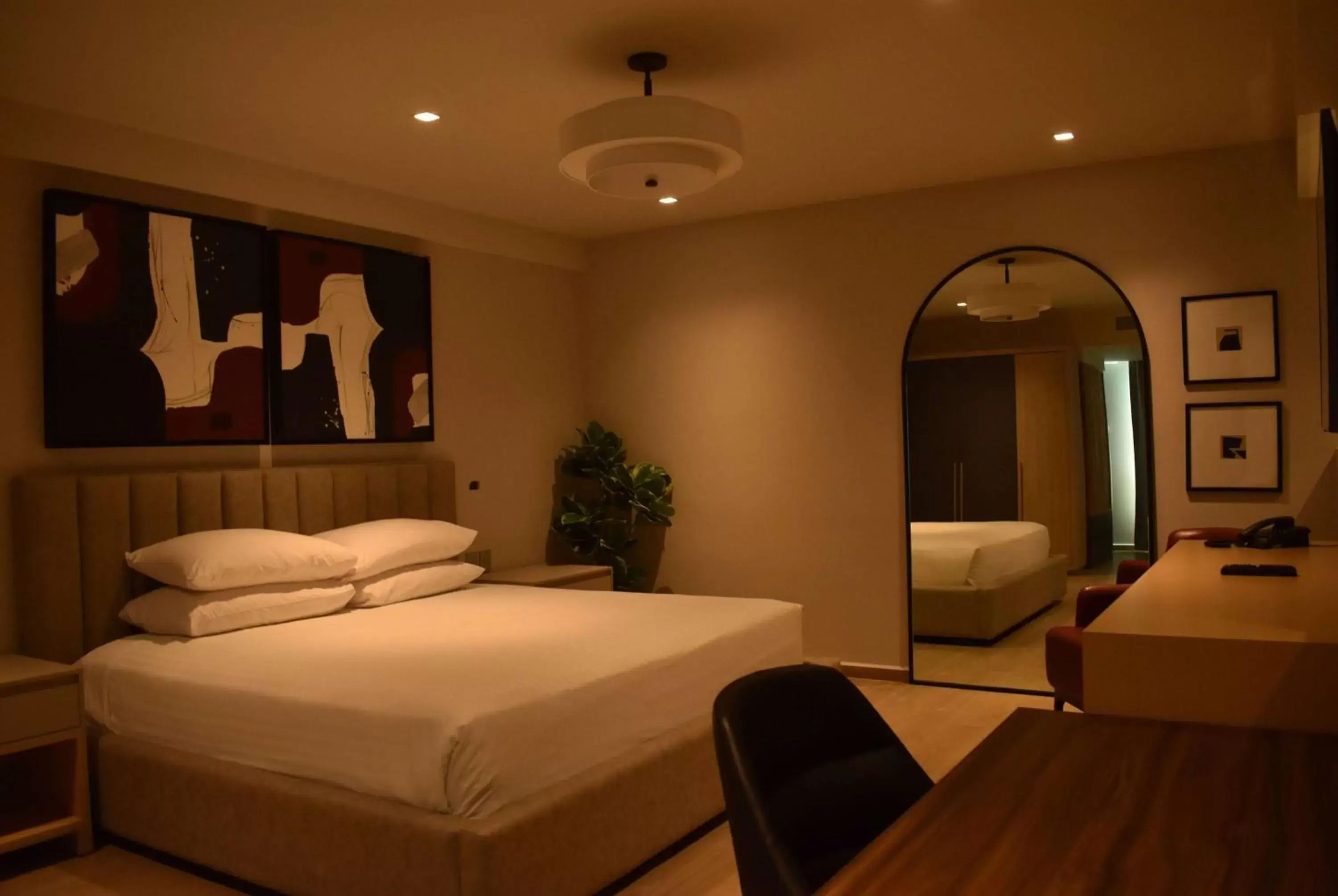 Photo of the whole room, Bed in Ramada by Wyndham Mexico City Santa Fe