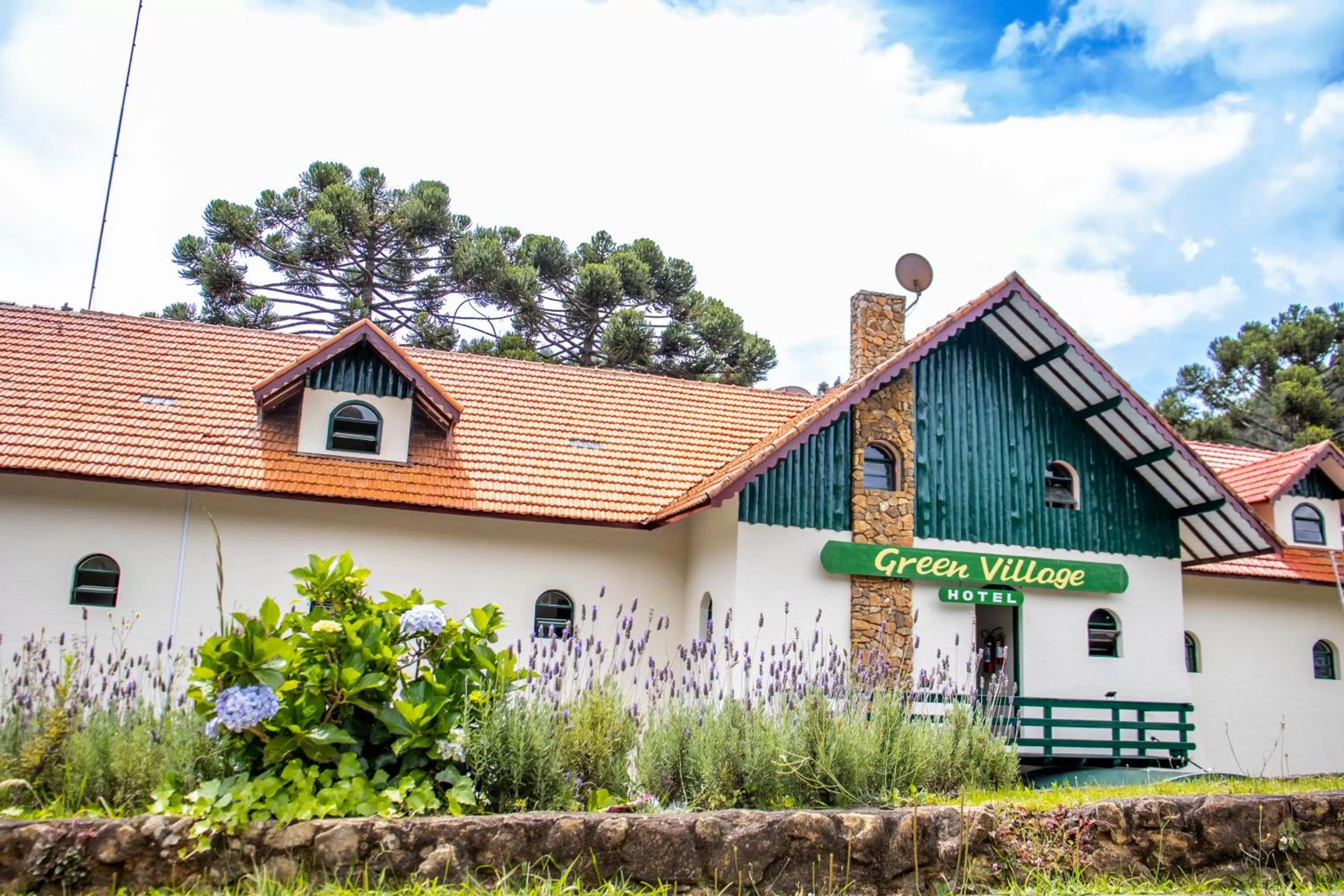 Property building in Green Village Hotel