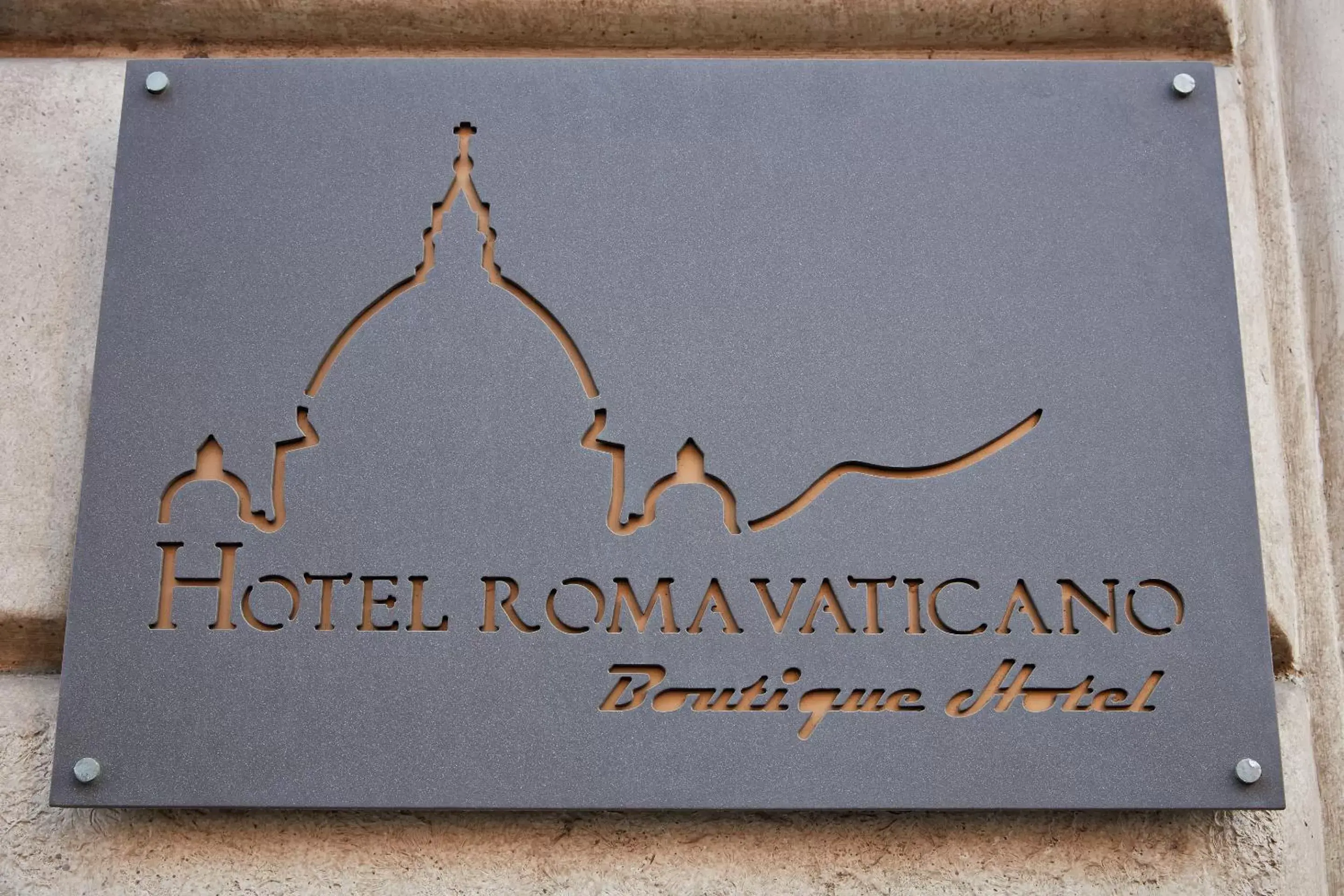 Property logo or sign in Hotel Roma Vaticano