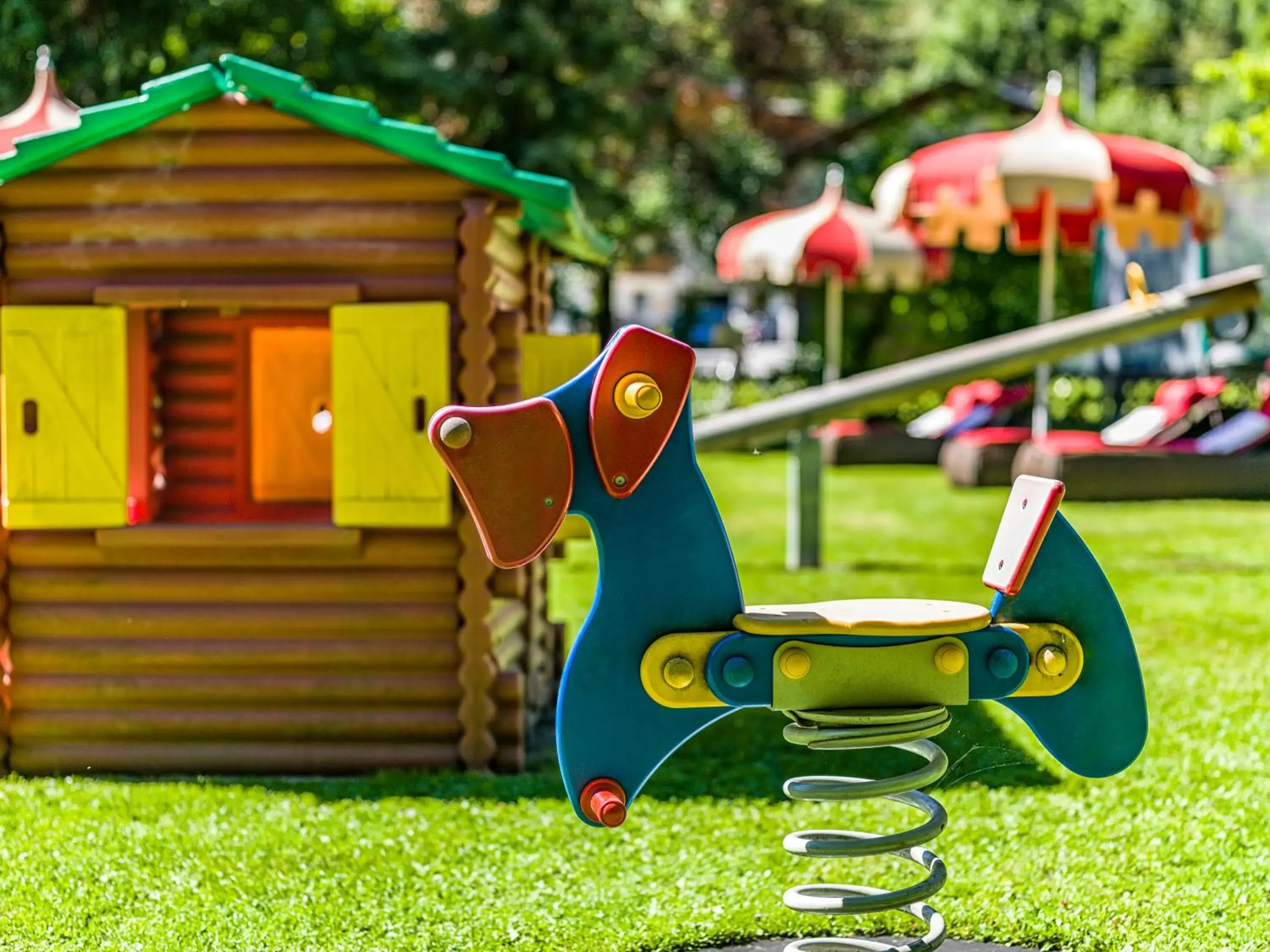 Children play ground in Relais&Châteaux Spa-Hotel Jagdhof