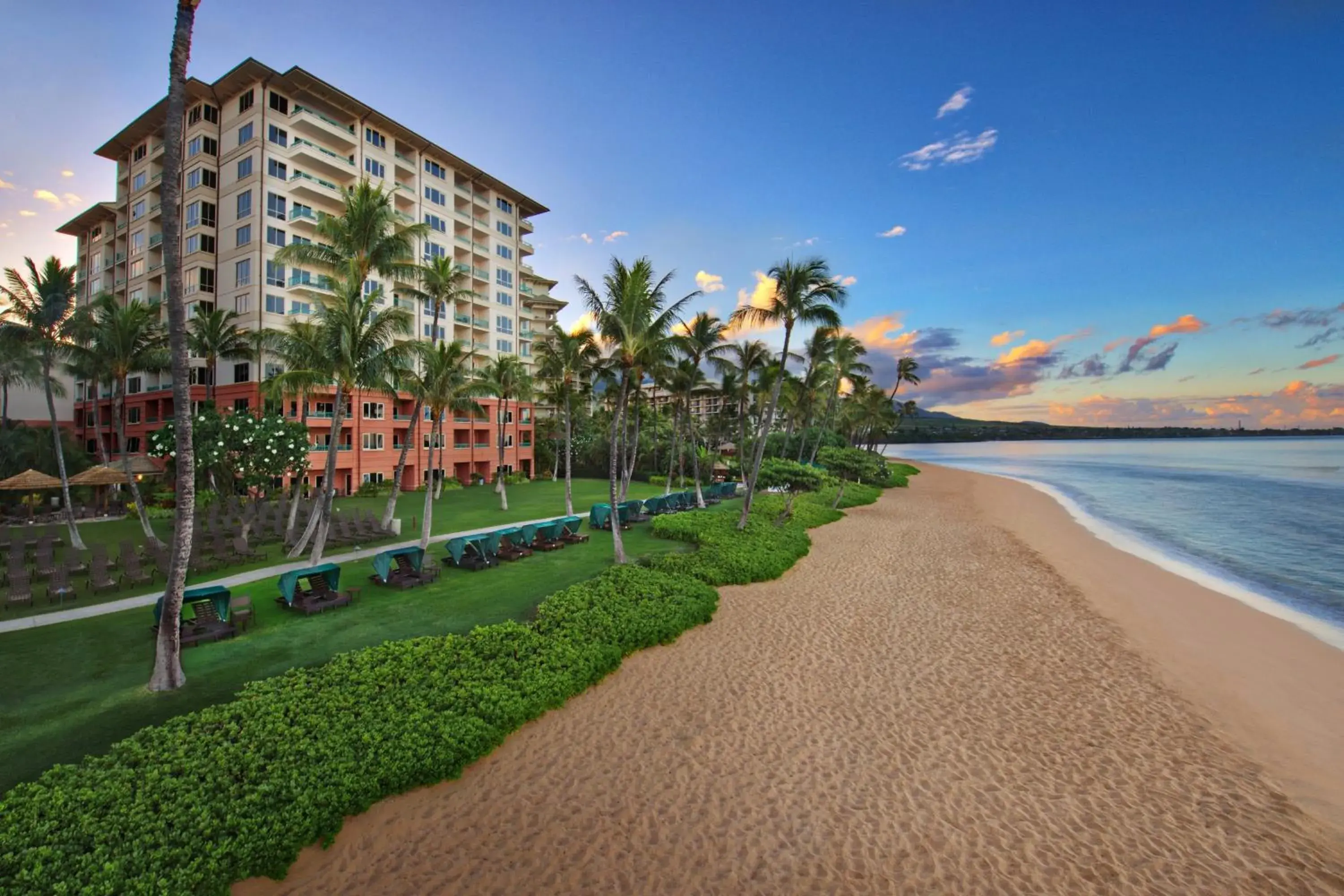 Property Building in Marriott's Maui Ocean Club  - Lahaina & Napili Towers
