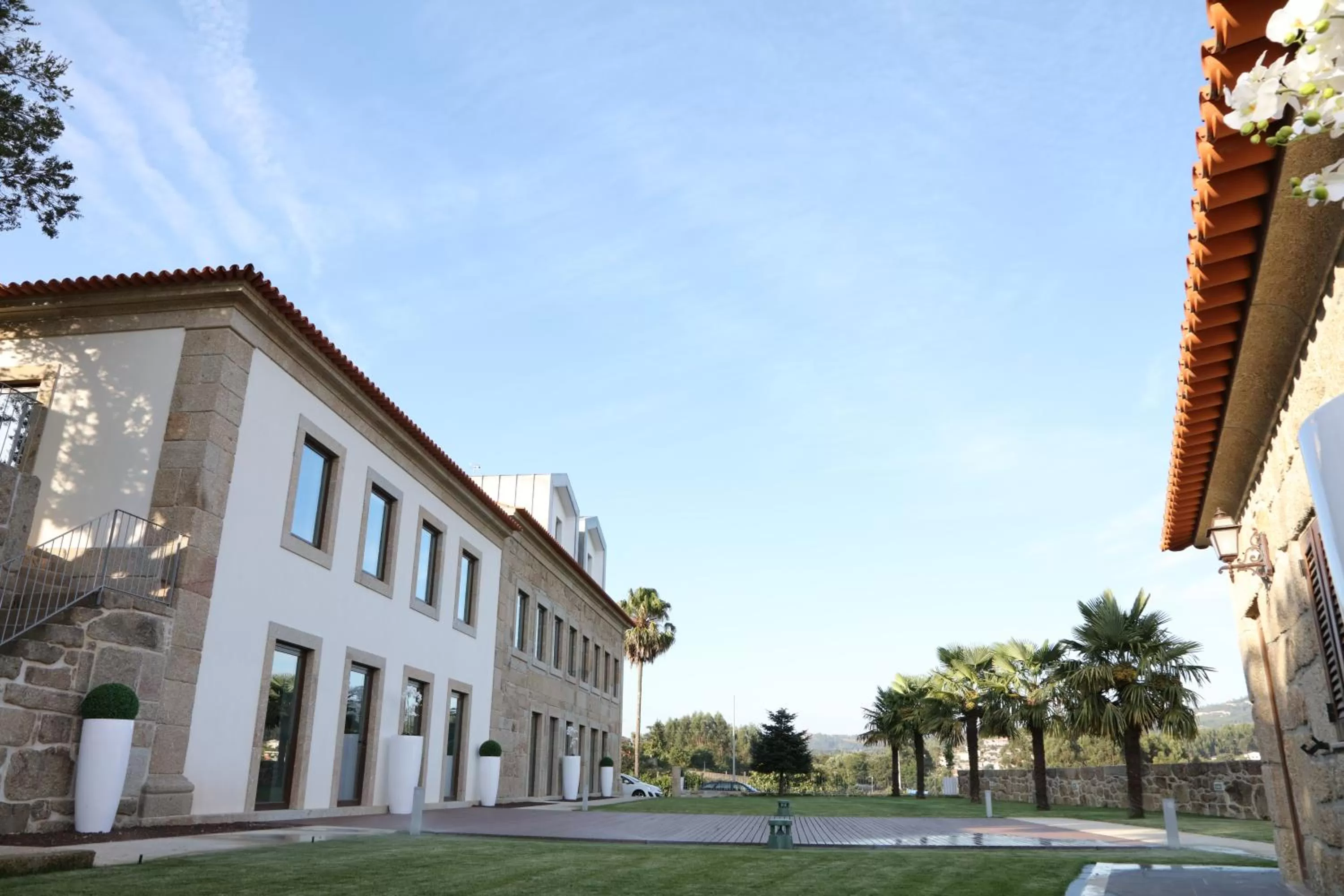 Balcony/Terrace in Hotel Rural Quinta das Quintães