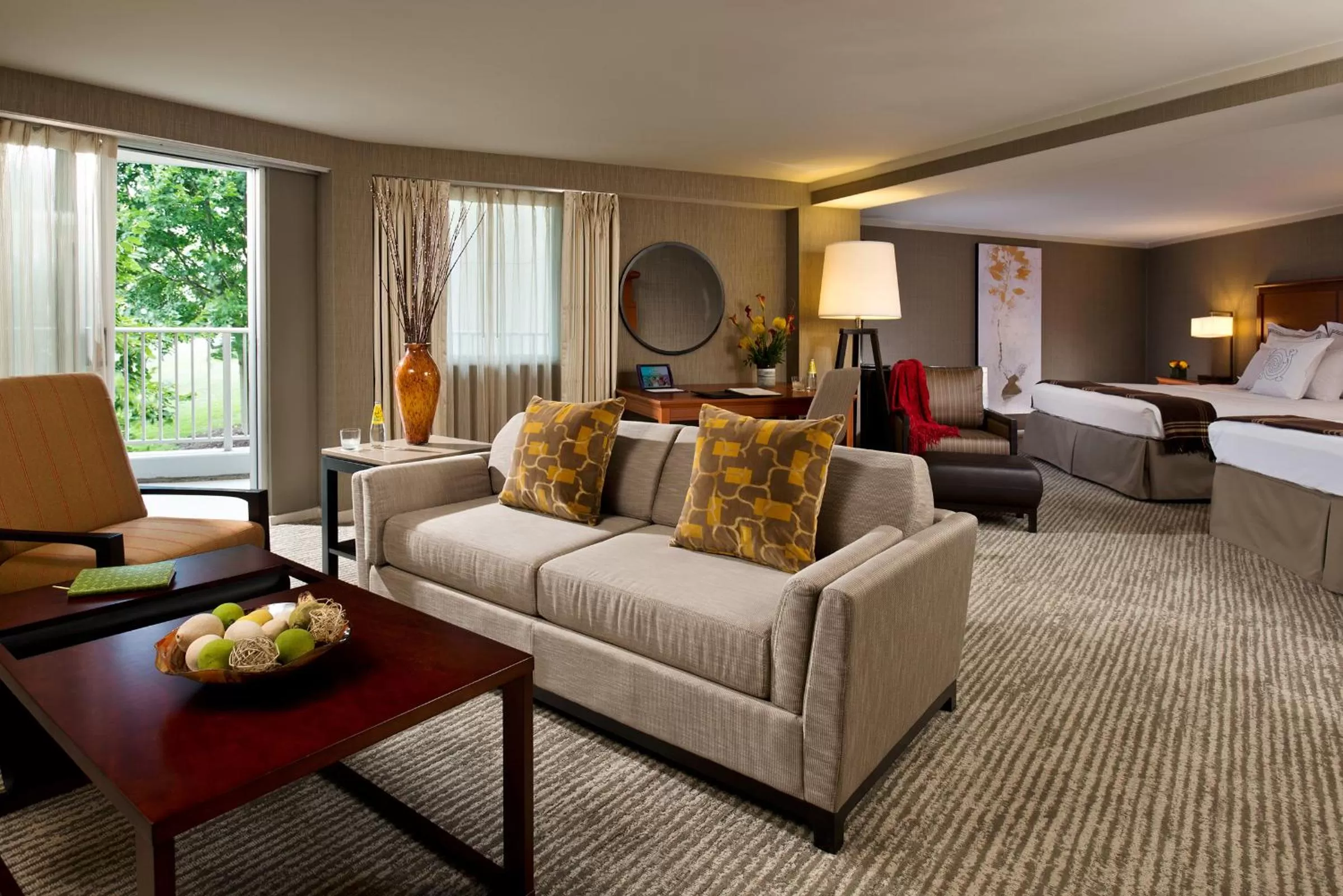 Living room, Bed in Eaglewood Resort & Spa