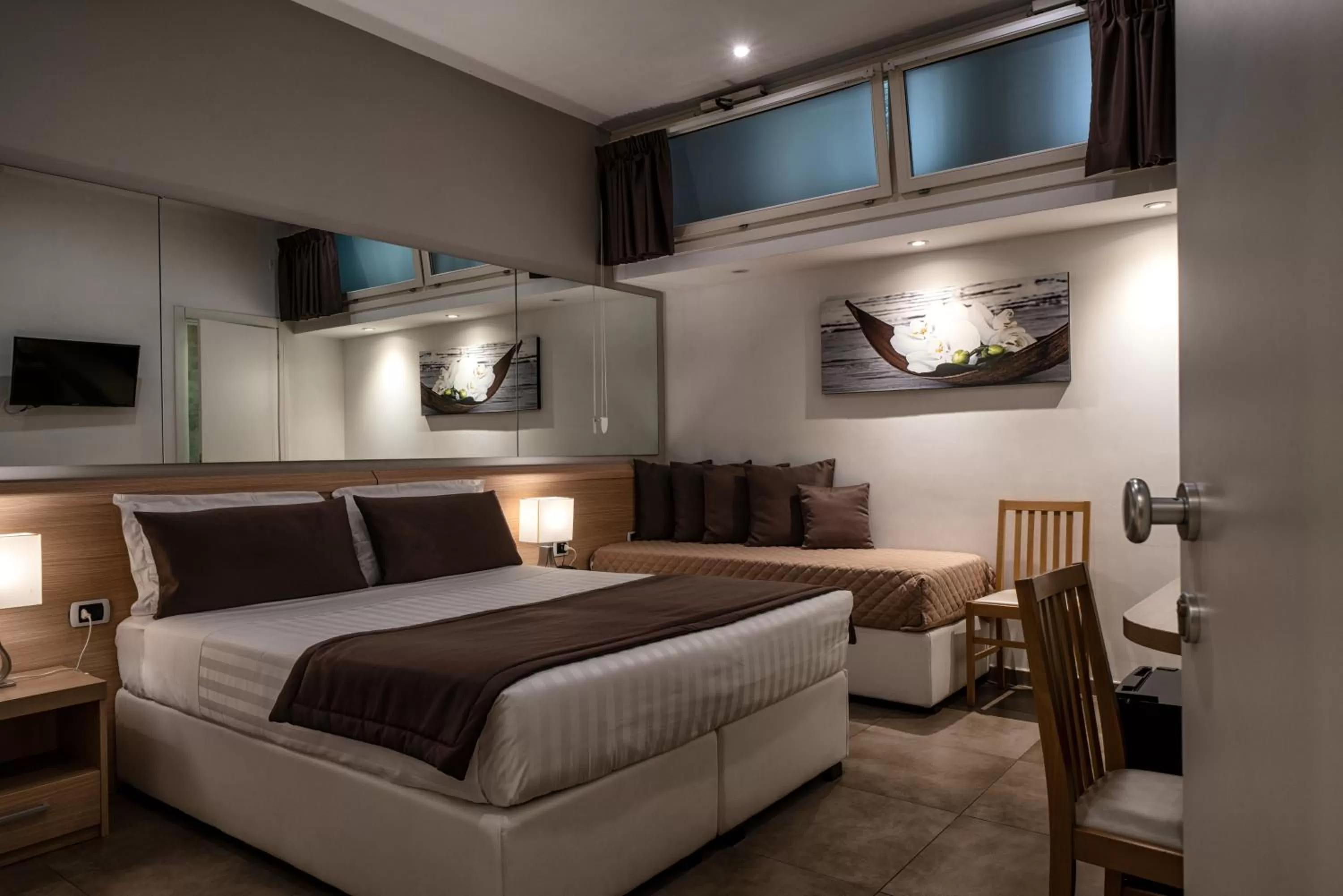 Bedroom, Bed in Hotel Paolo II