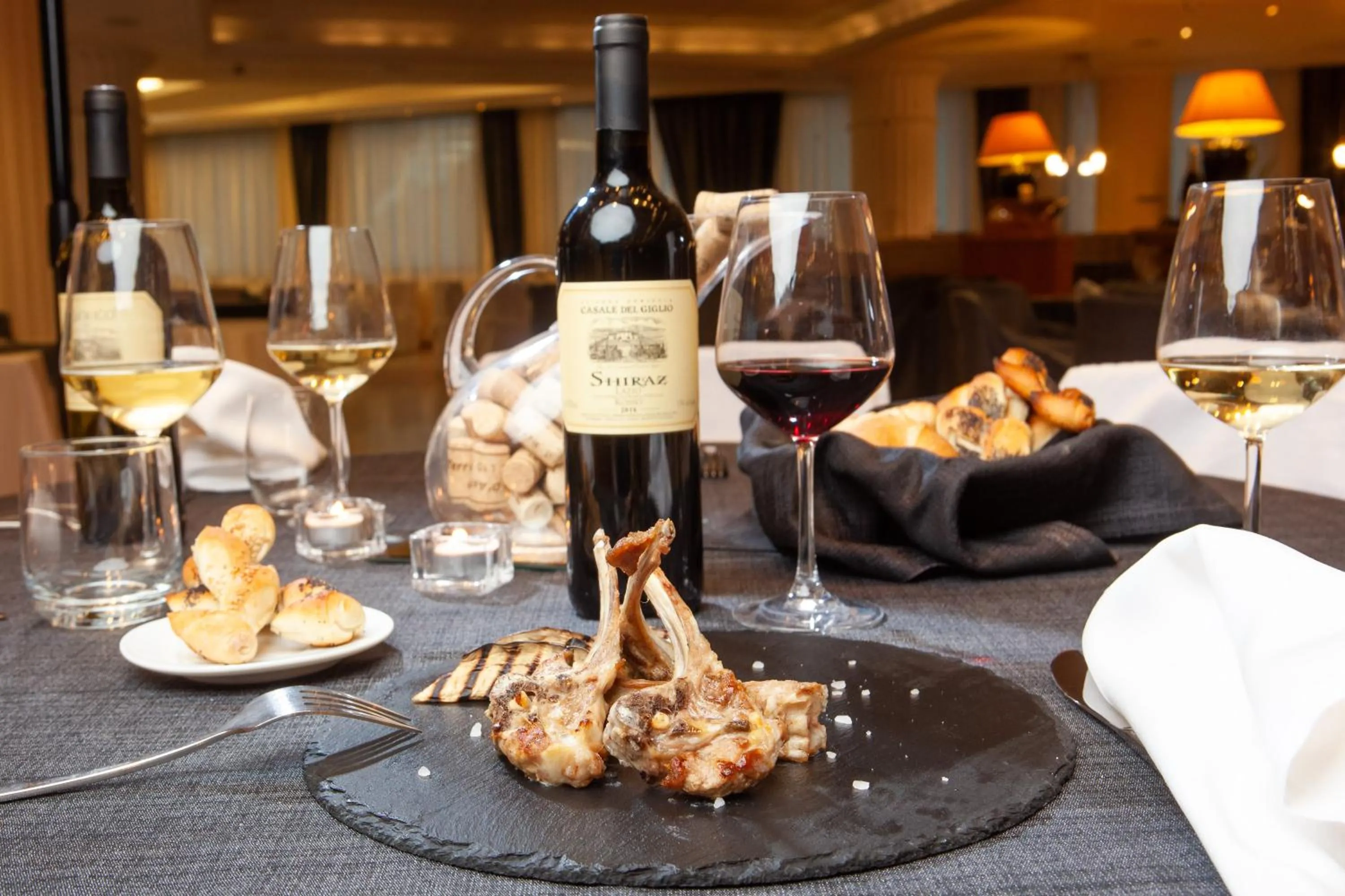 Food and drinks in SHG Hotel Antonella