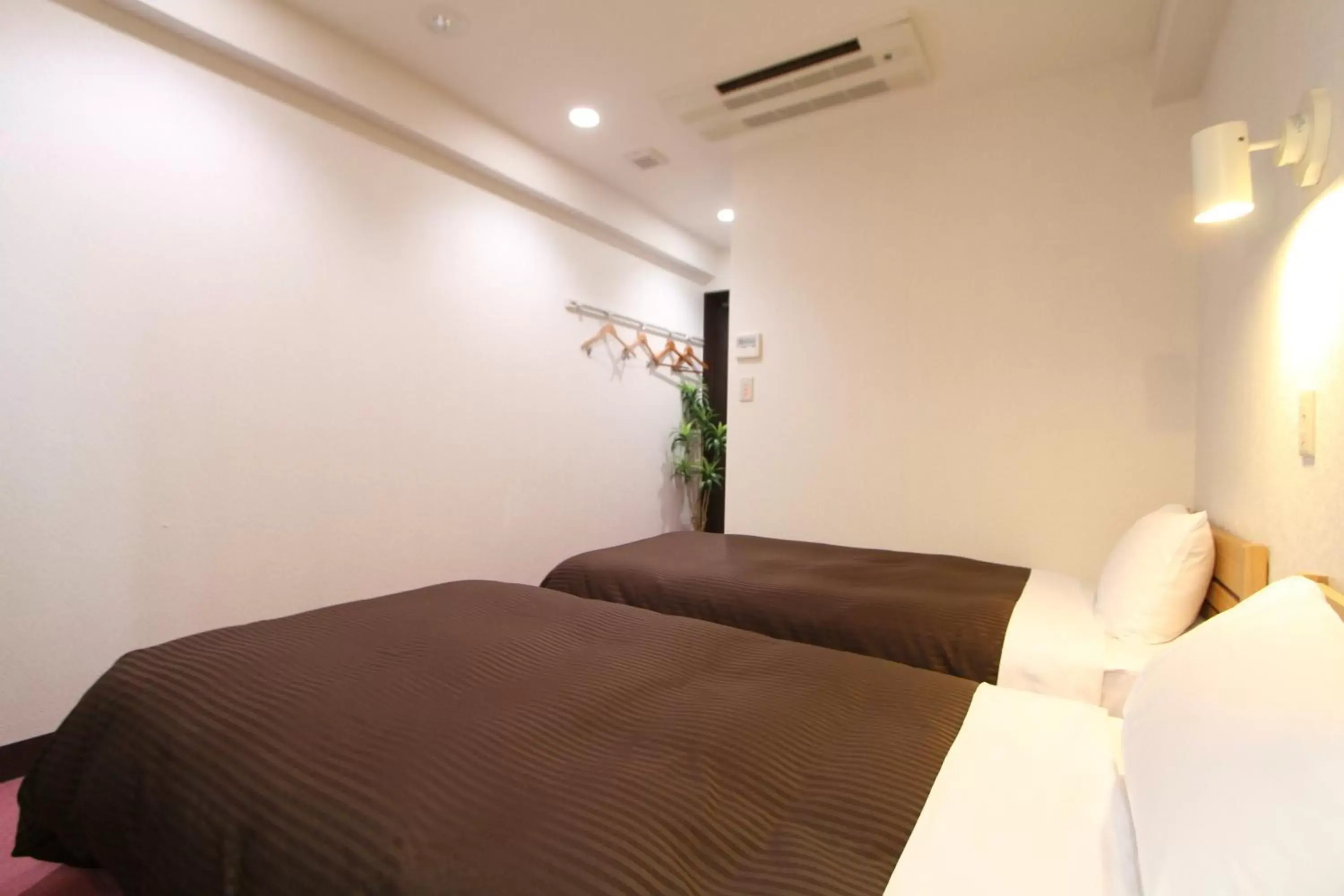 Photo of the whole room, Bed in HOTEL LiVEMAX Kitafuchu