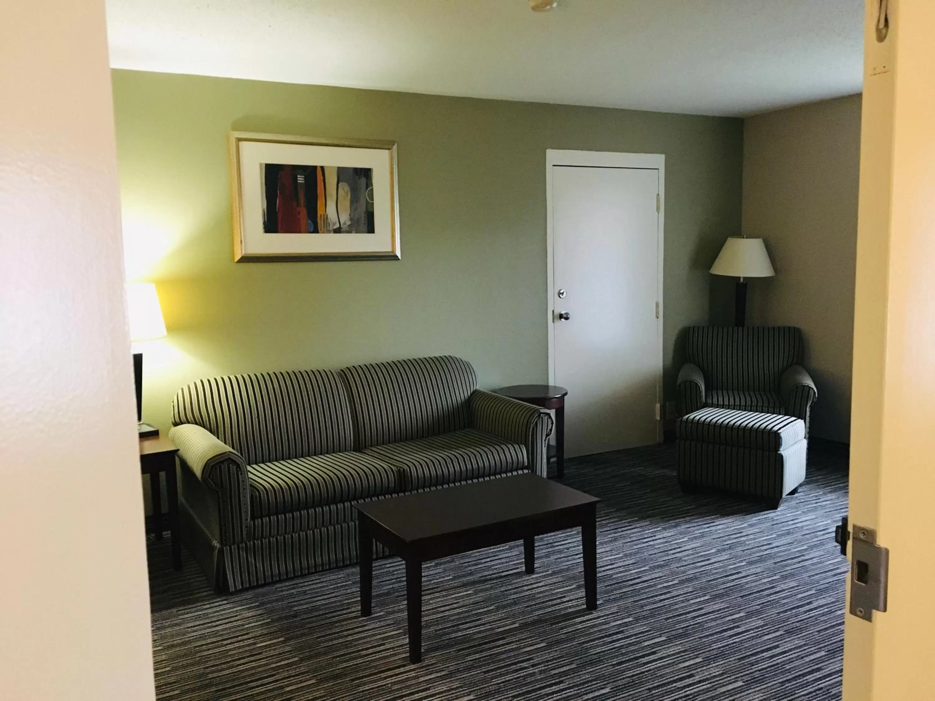 Seating Area in Ramada by Wyndham Batesville