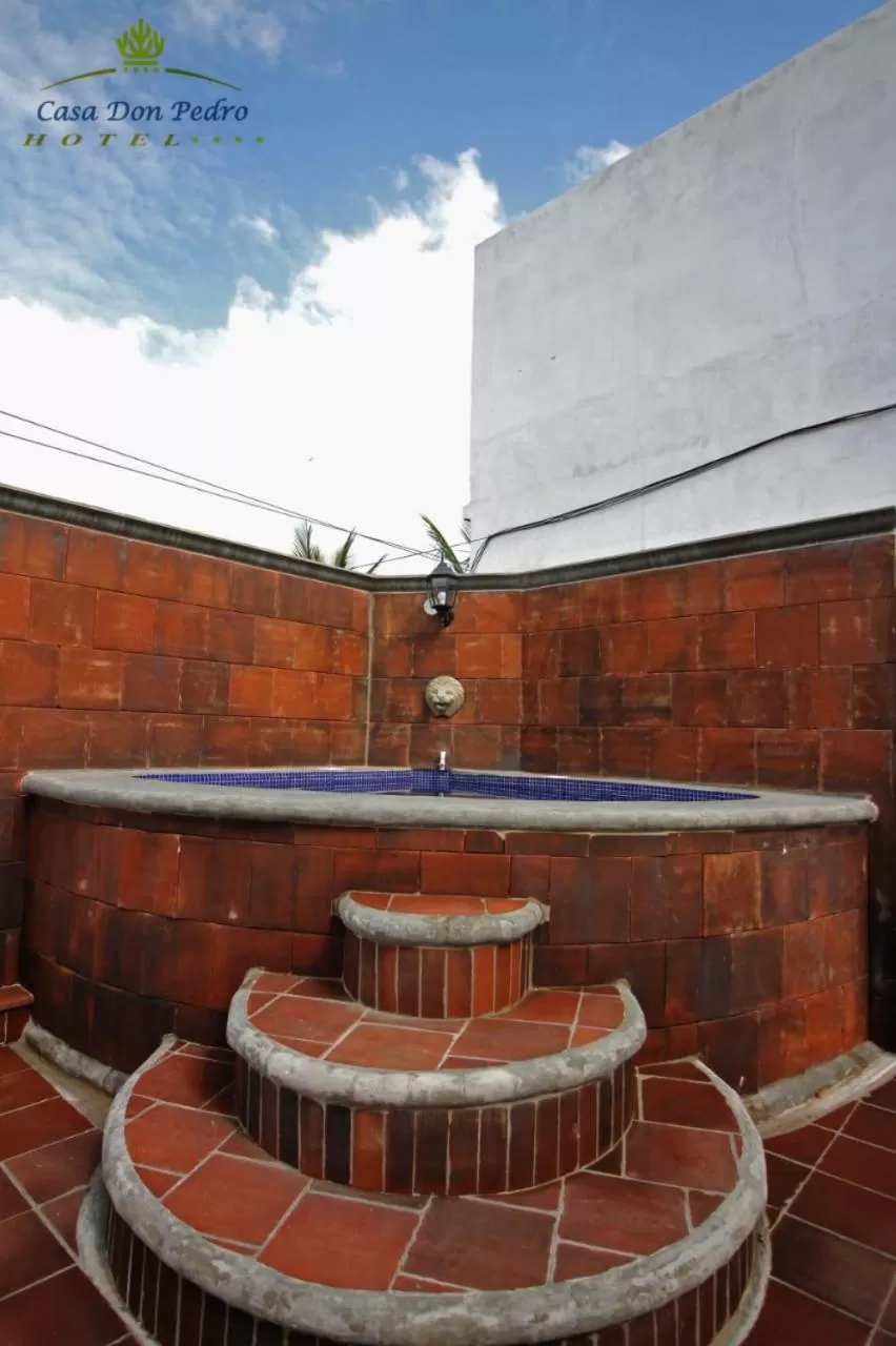 Hot Tub in Hotel Casa don Pedro