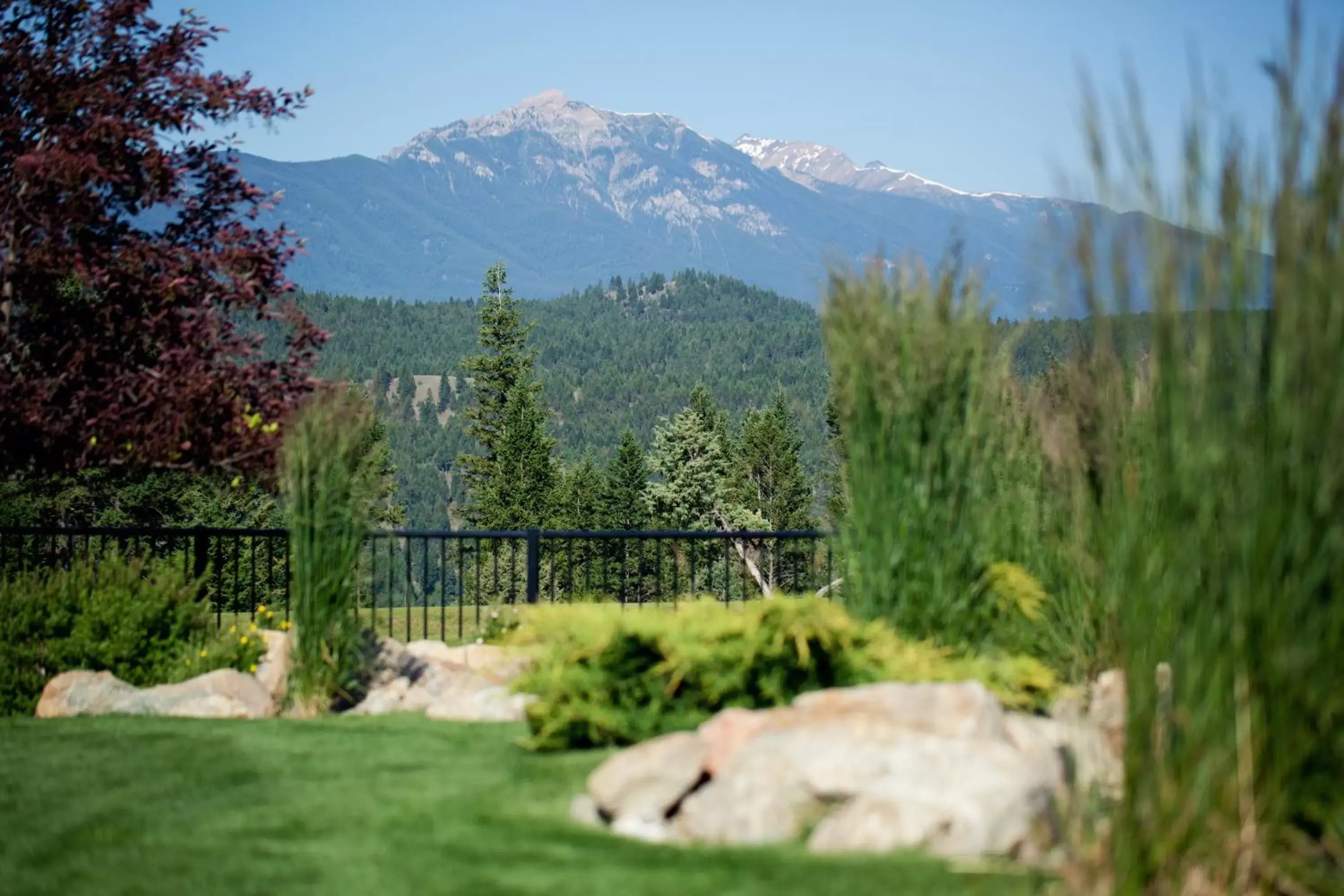 View (from property/room), Mountain View in Bighorn Meadows Resort